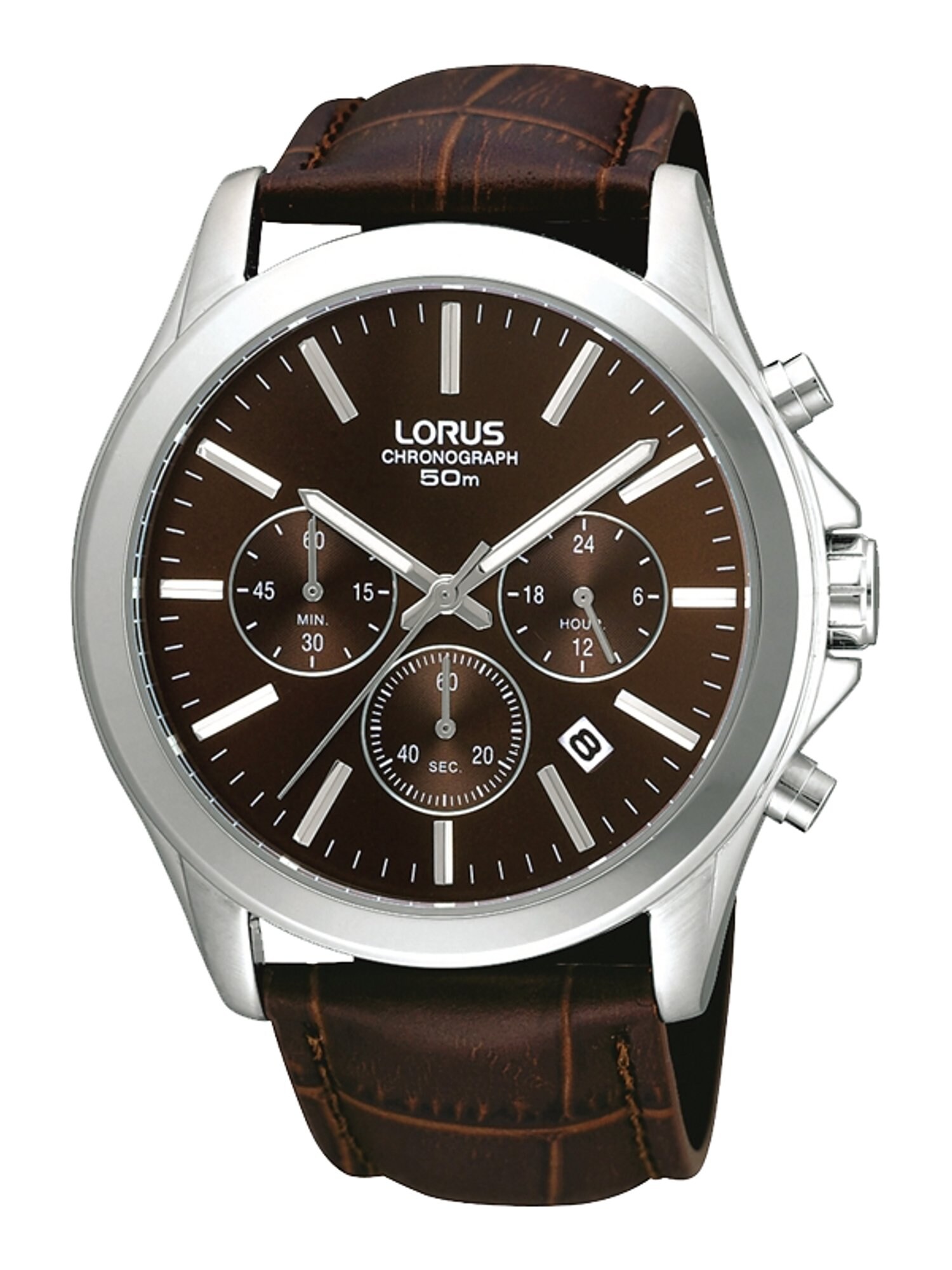 Lorus Analoog Horloge Pueblo / Mokka / Zilver
