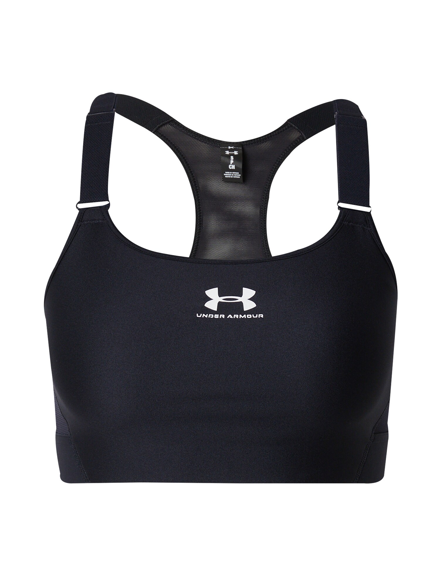 UNDER ARMOUR Sutien sport  negru / alb