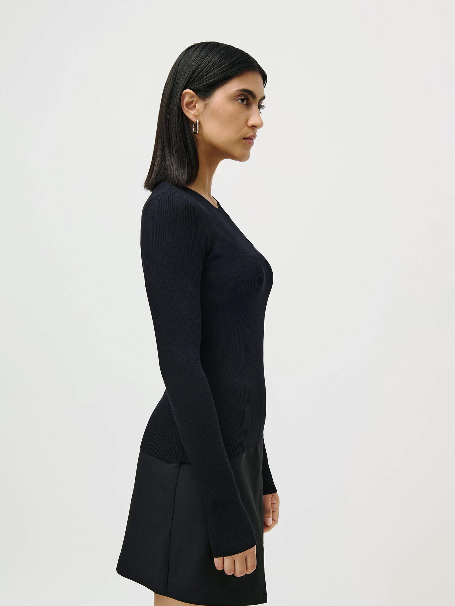 LeGer by Lena Gercke Sveter 'Galina' čierna (obrázok 3)