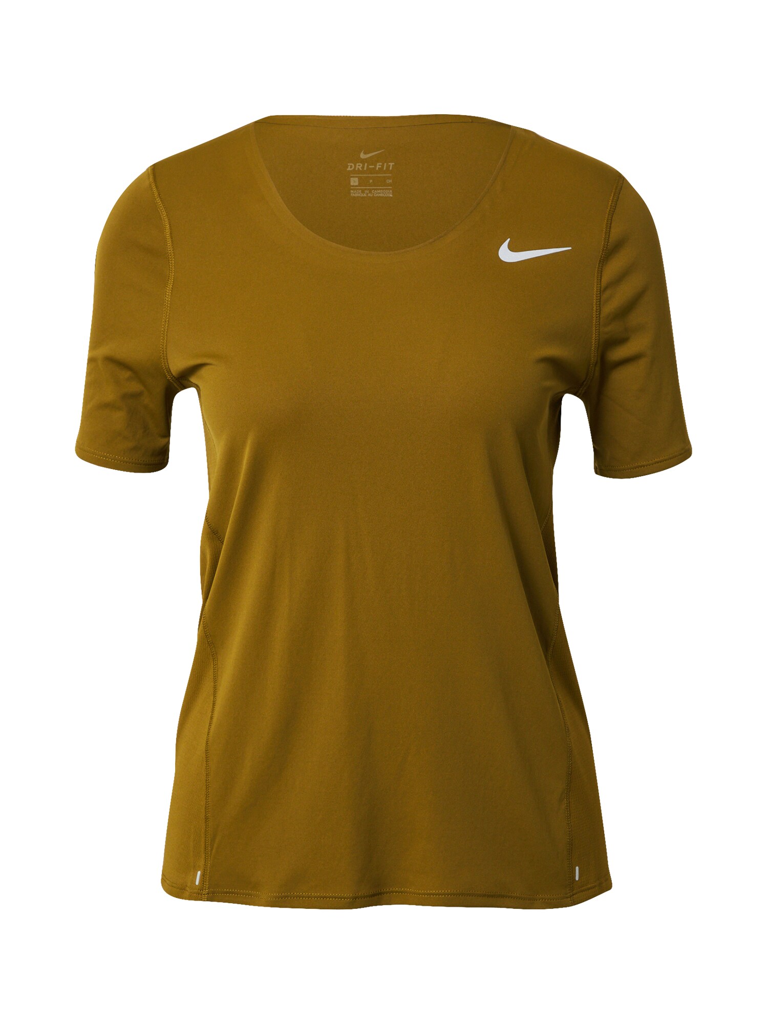 NIKE Sportiniai marškinėliai 'City Sleek'  alyvuogių spalva