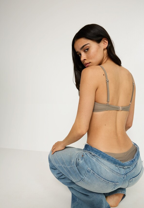 LSCN by LASCANA, Bikinový top, Sivá, Obrázok 6 z 6