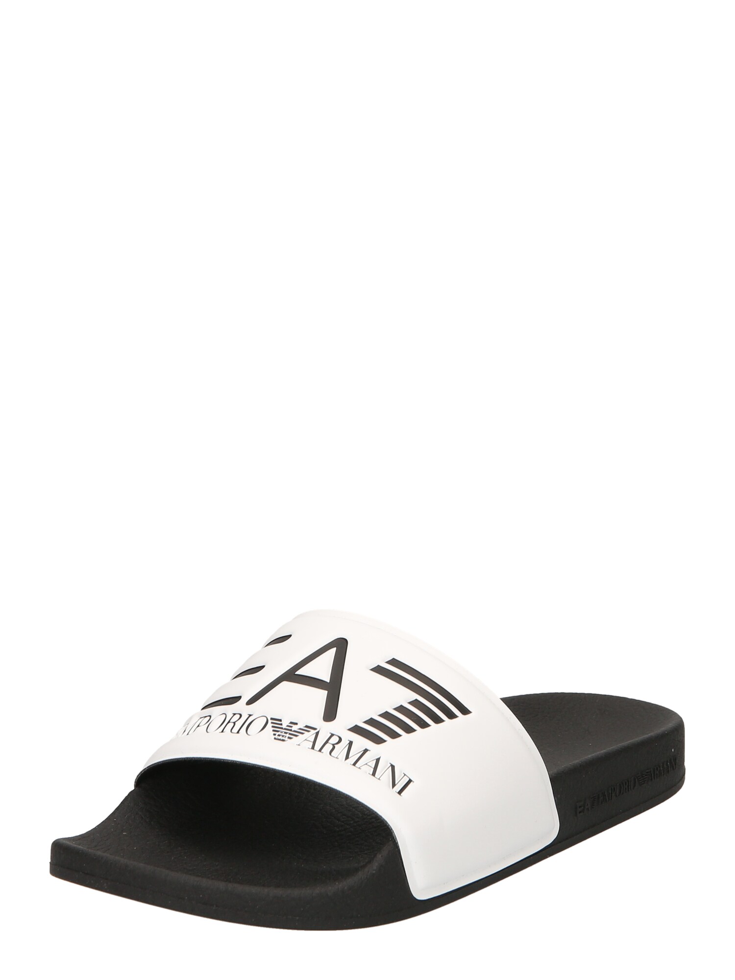 EA7 Emporio Armani Sapato de praia/banho  preto / branco