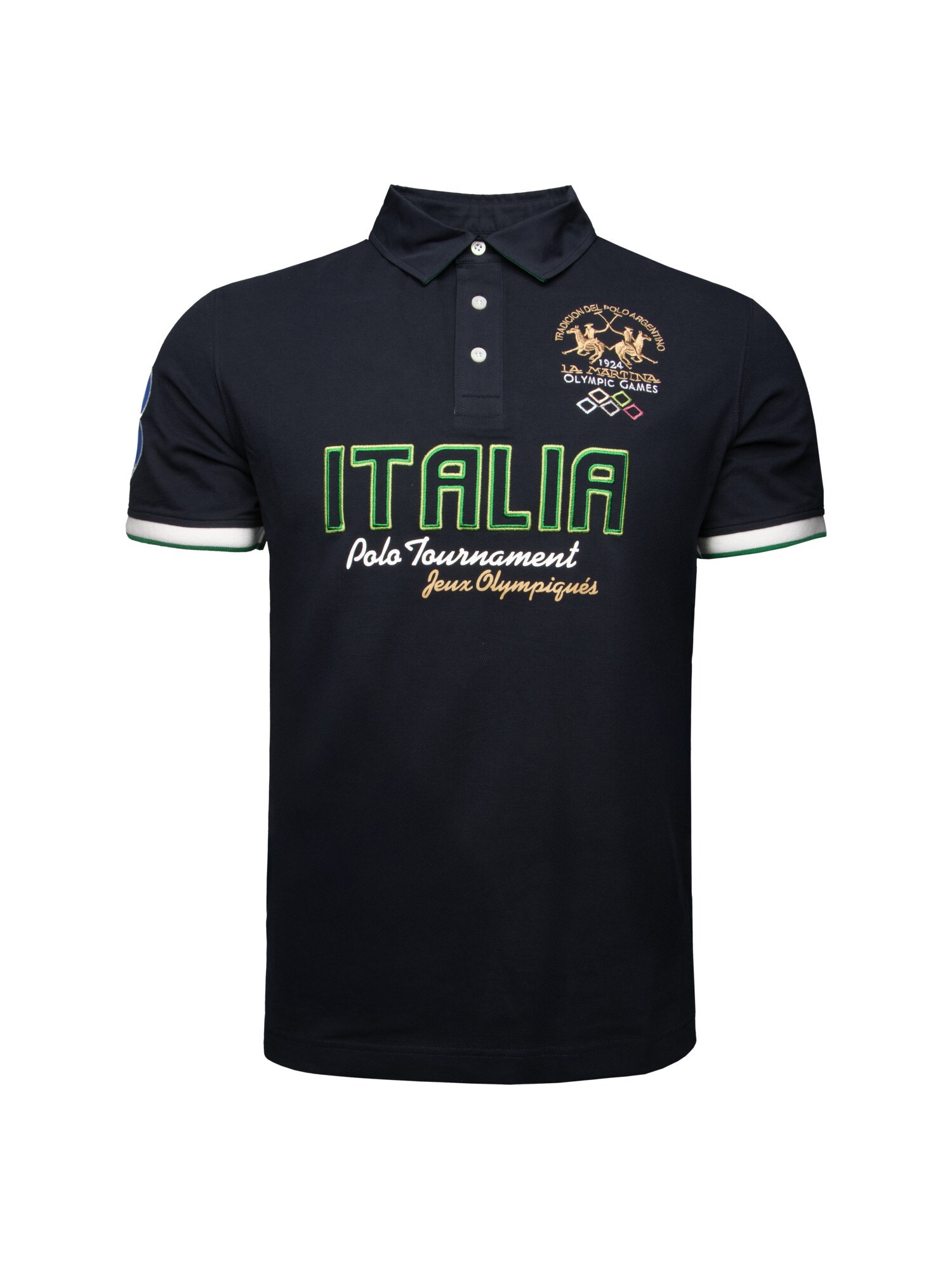Thumbnail - La Martina Poloshirt Map318