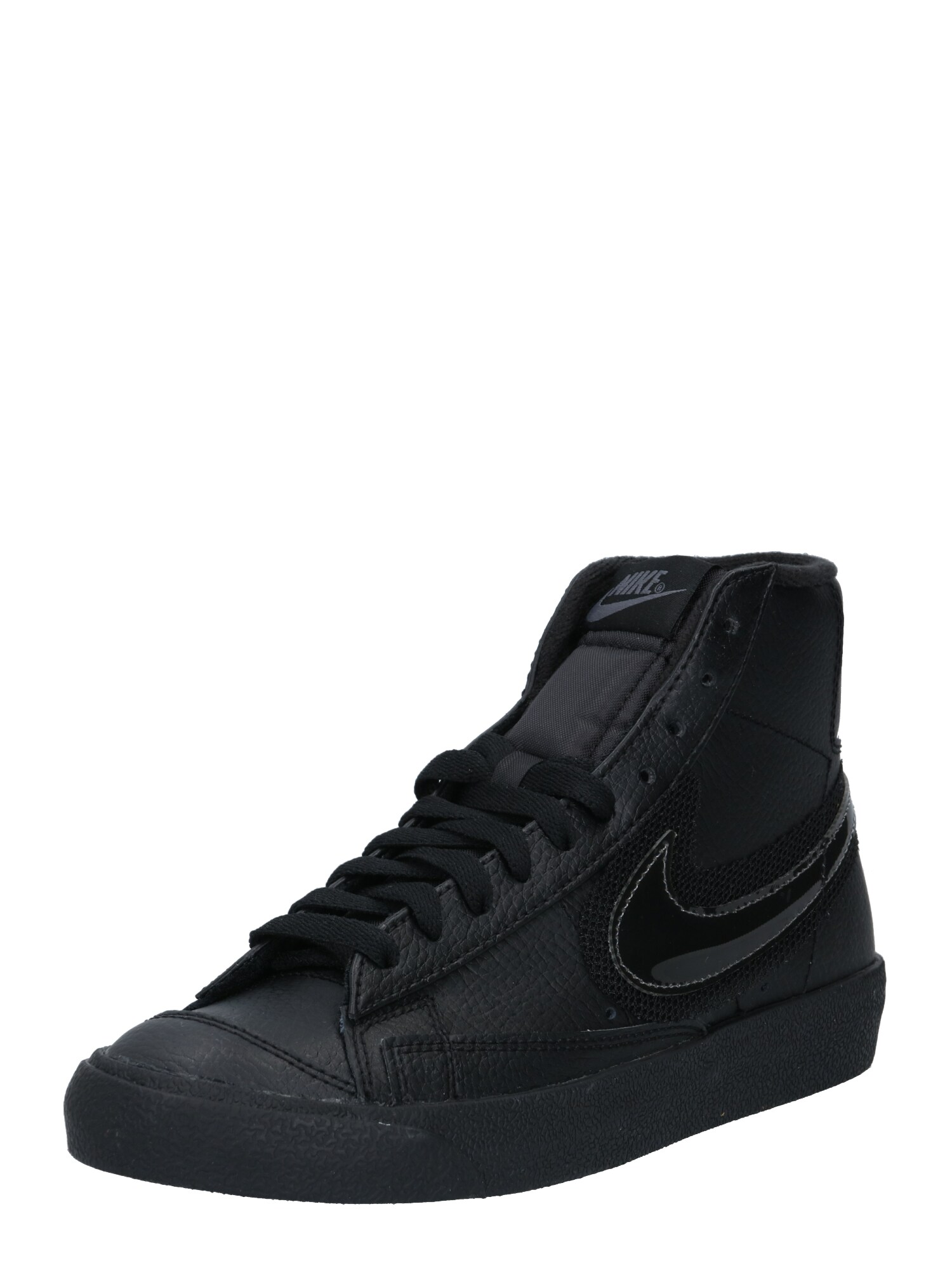 Nike Sportswear Sportbačiai su auliuku 'Blazer'  tamsiai pilka / juoda