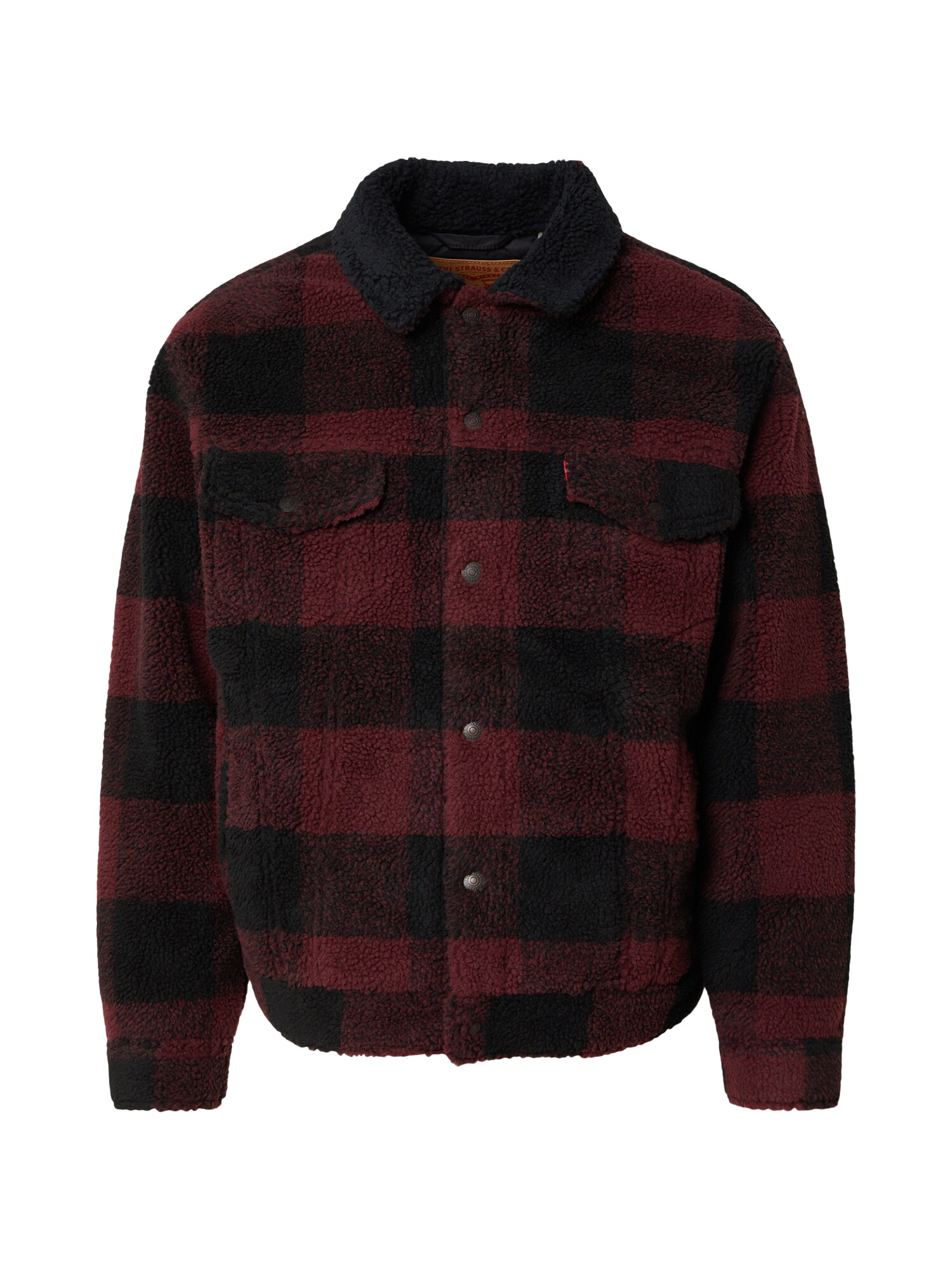 LEVIS ® Geacă de primăvară-toamnă JERO roșu / negru