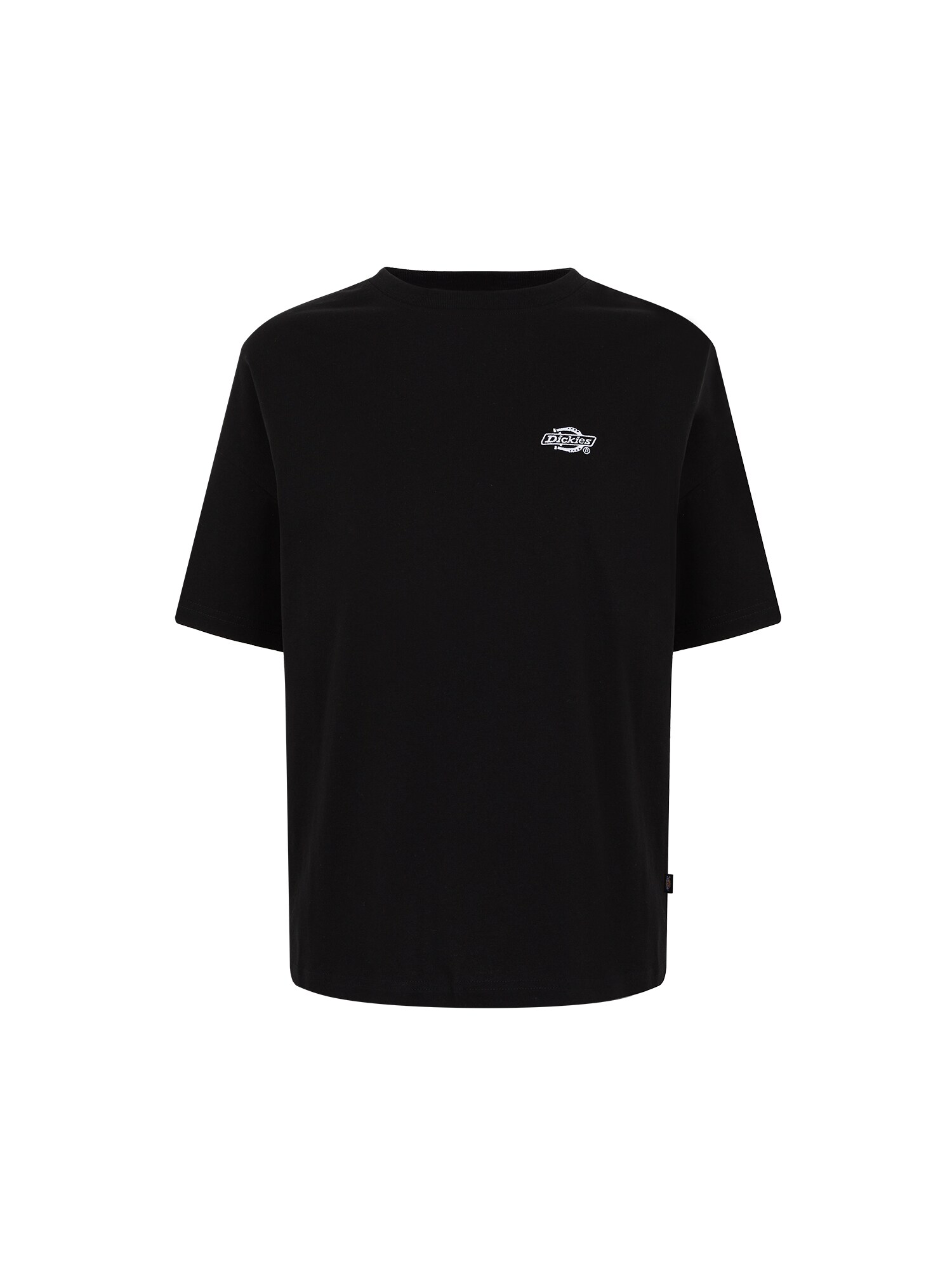 DICKIES Tričko 'Summerdale'  čierna / biela