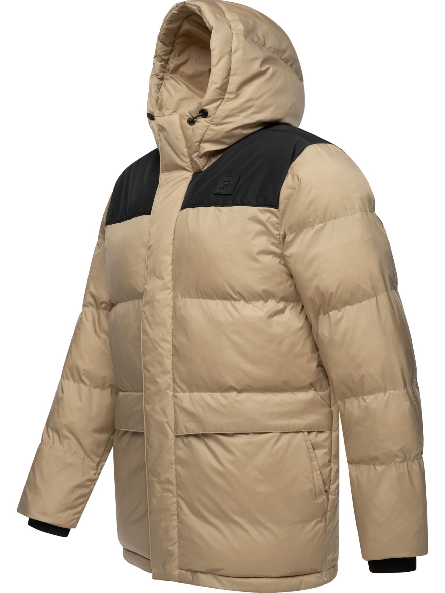 Ragwear Zimná bunda 'Mikkesh' tmavošedá / čierna (obrázok 3)