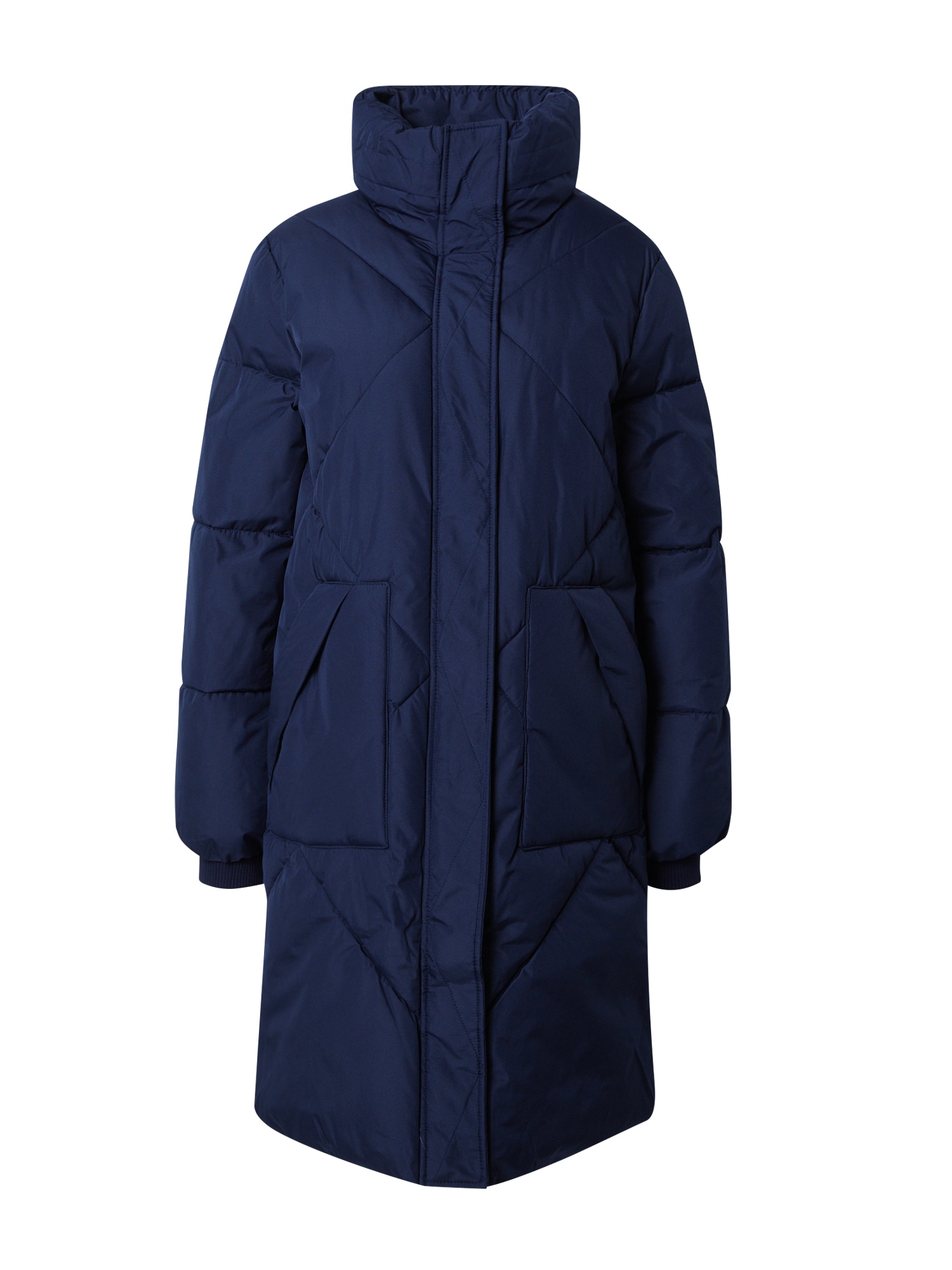 ESPRIT Žieminis paltas tamsiai mėlyna