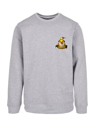 F4NT4STIC Sweatshirt ‘Rubber Duck’ Lichtbruin / Geel / Grijs / Wit