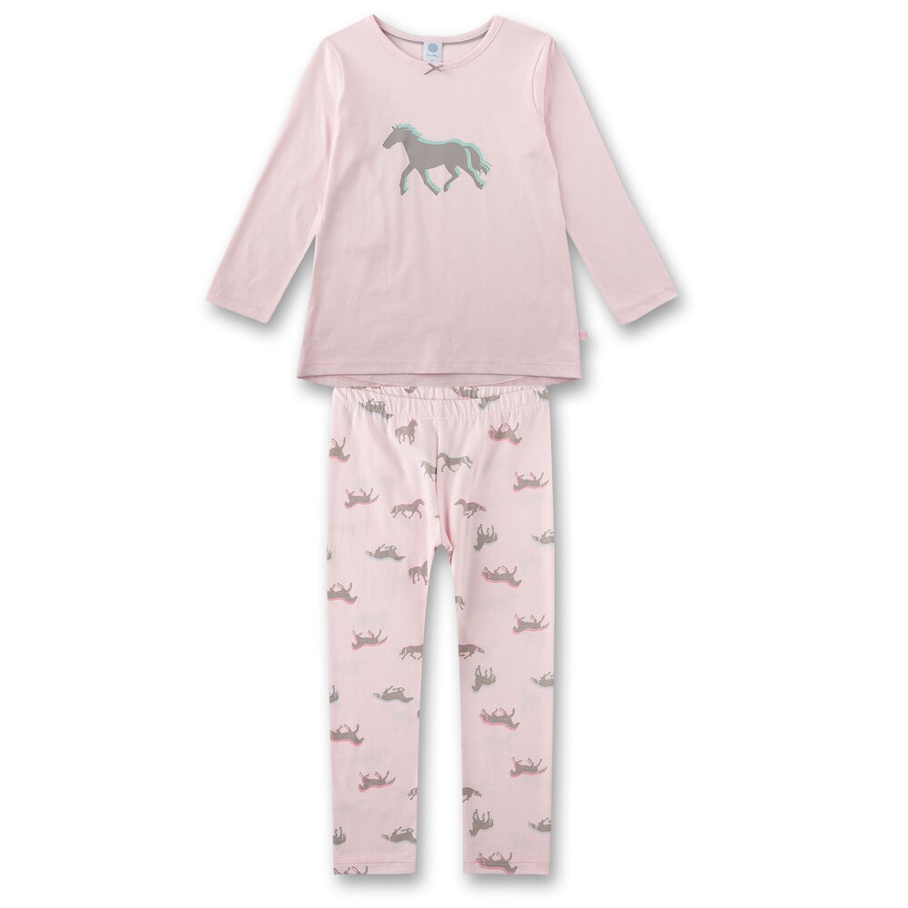 Sanetta Schlafanzug Jungen Größe 104 grau / mint / pink / rosa