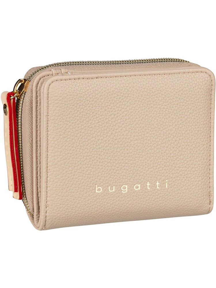 bugatti Portemonnaie 'Ella' Damen Größe XS/XL beige / blutrot