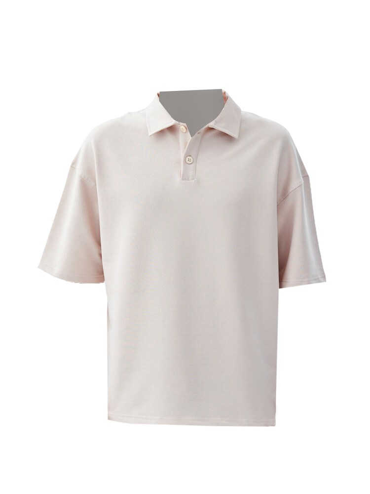 VAMOS CLO Póló Férfi bézs , Méret S