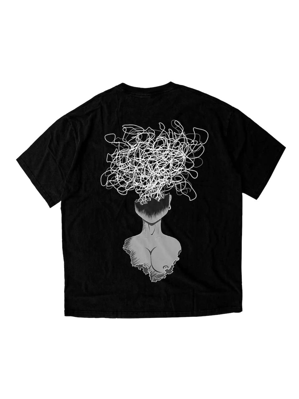 T-shirt 'Overthinking heavy T-Shirt 240GSM'