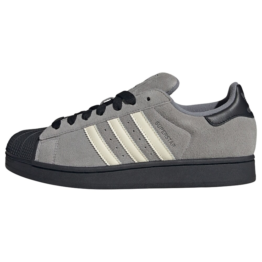 ADIDAS ORIGINALS Sneaker 'Superstar II' Herren Größe 35.5 grau / schwarz / weiß