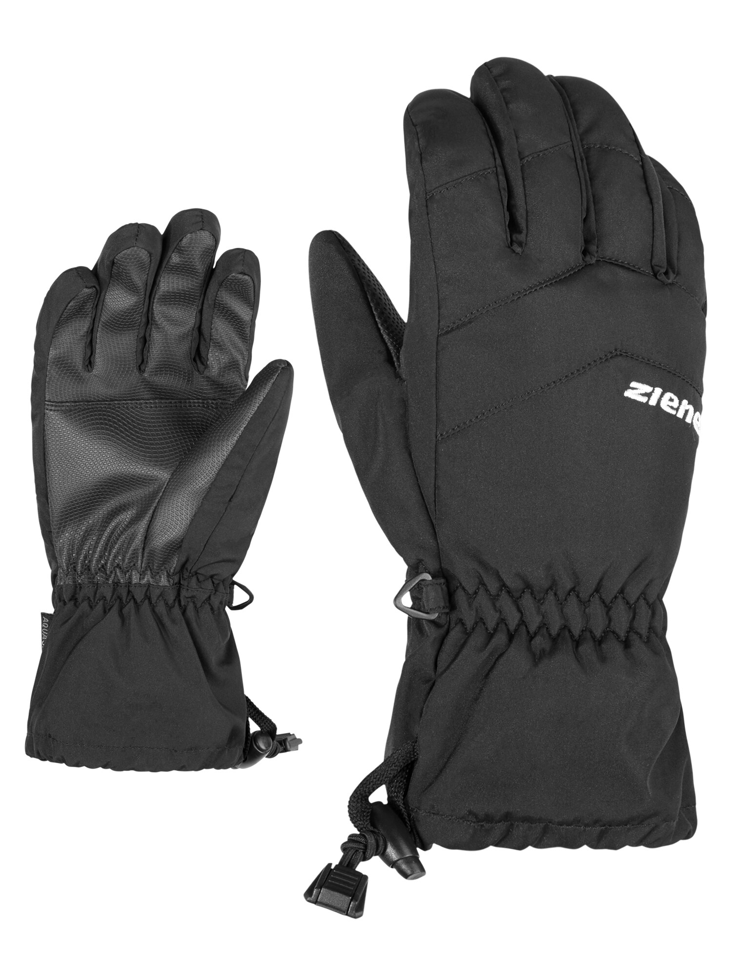 ZIENER Sportinės pirštinės 'LETT AS(R) glove junior' juoda