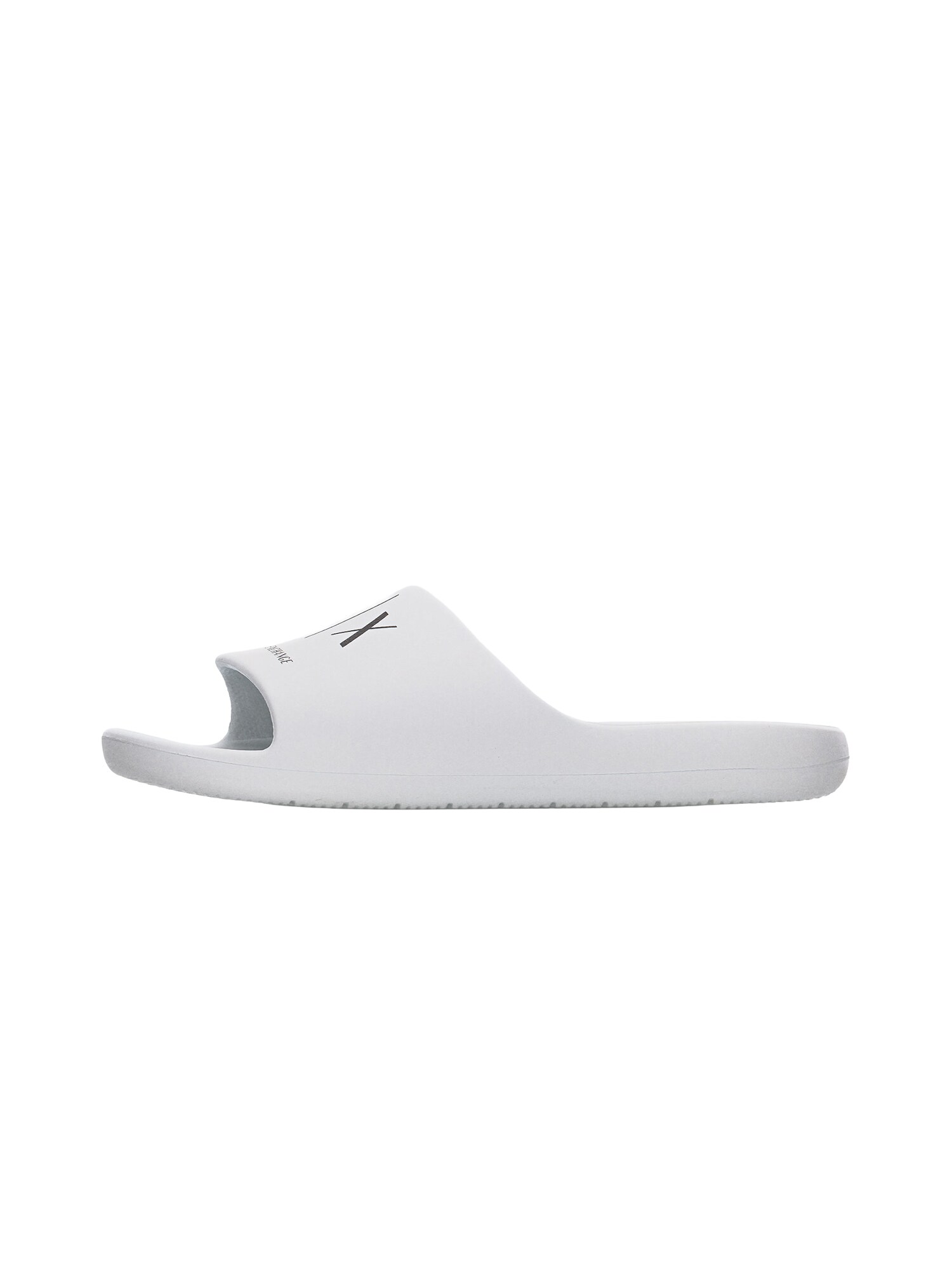 ARMANI EXCHANGE Saboți  negru / alb