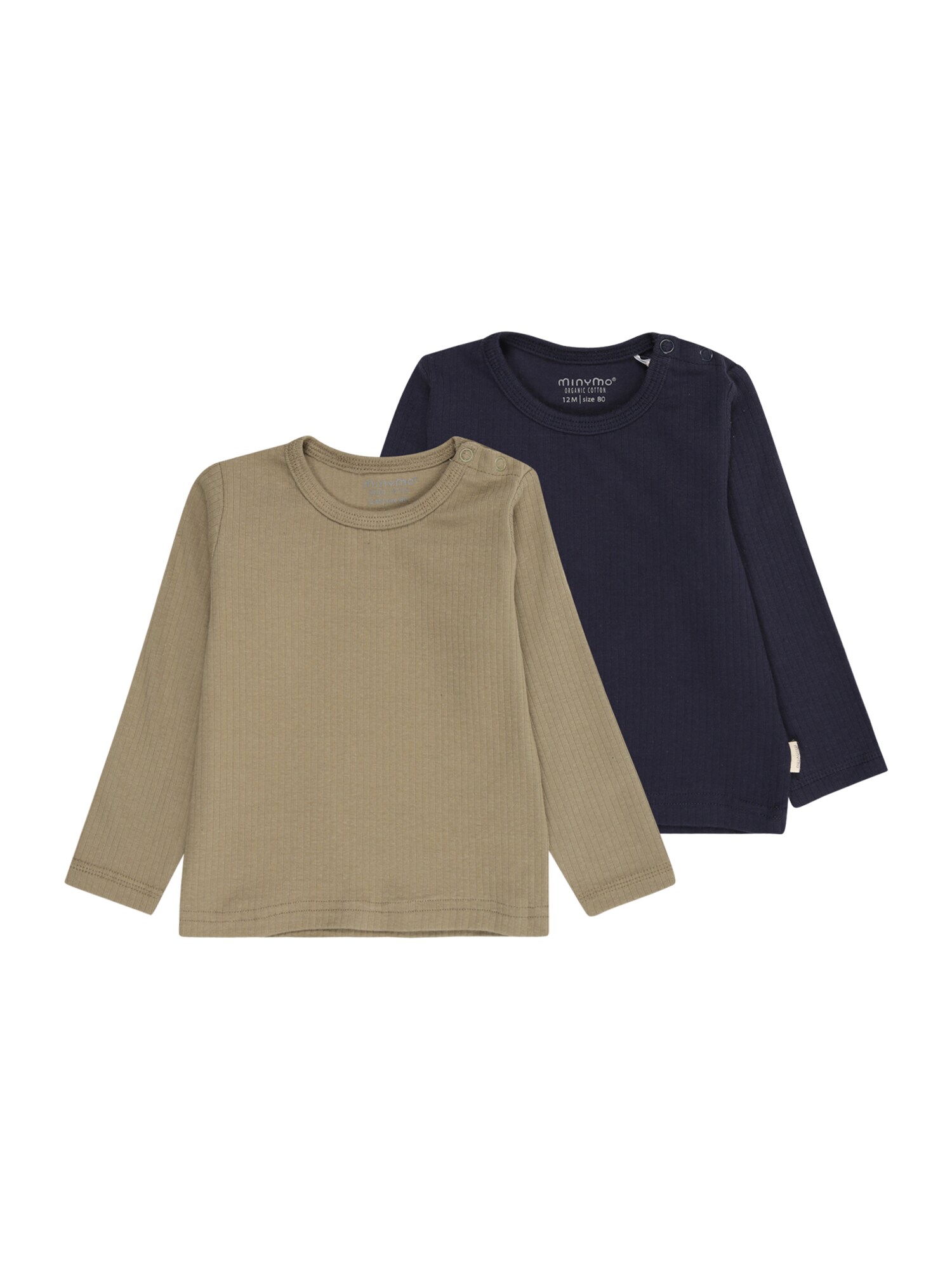 MINYMO Tricou  albastru închis / kaki