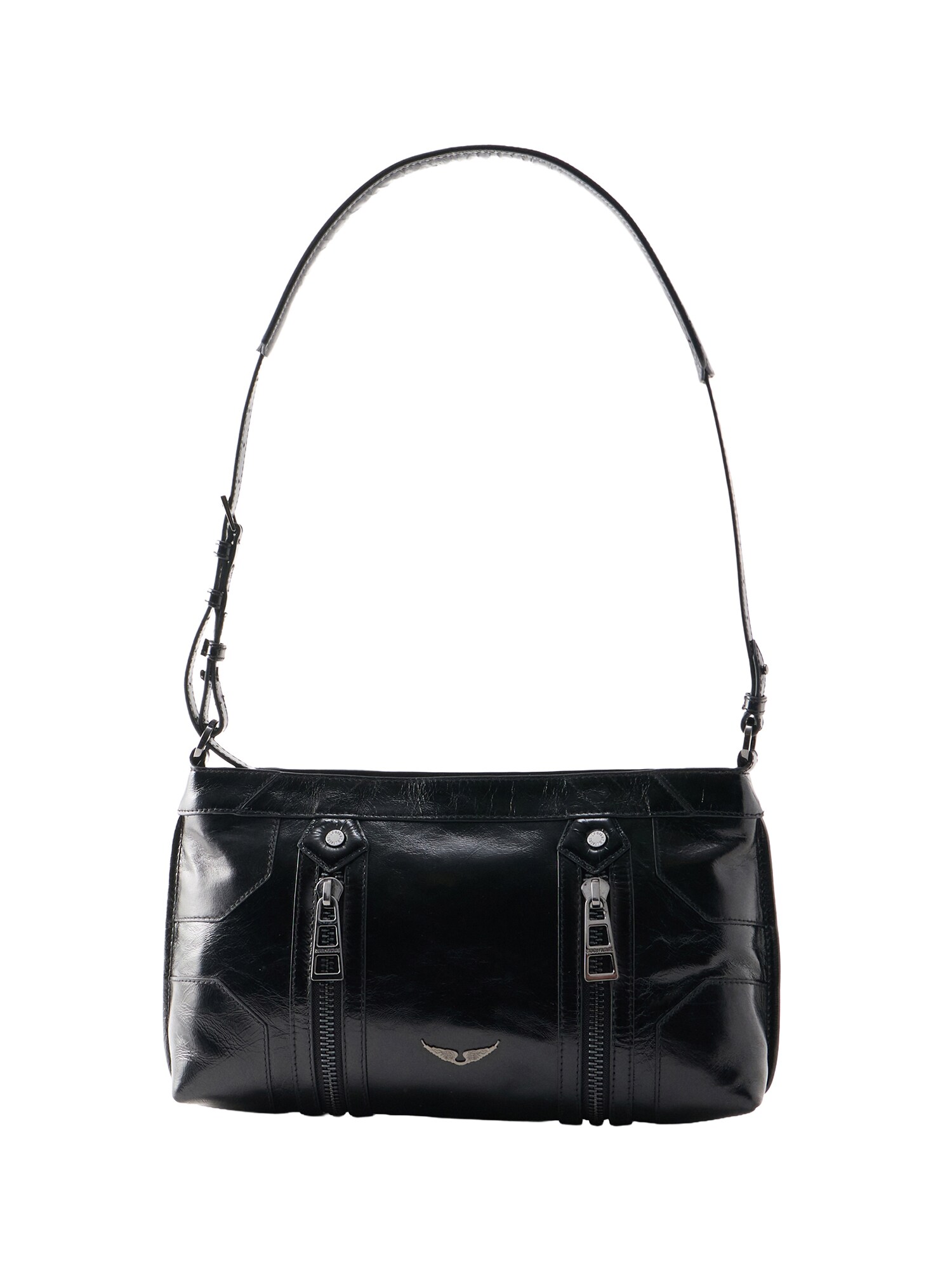 Zadig & Voltaire Geantă de umăr 'SUNNY MOODY'  negru