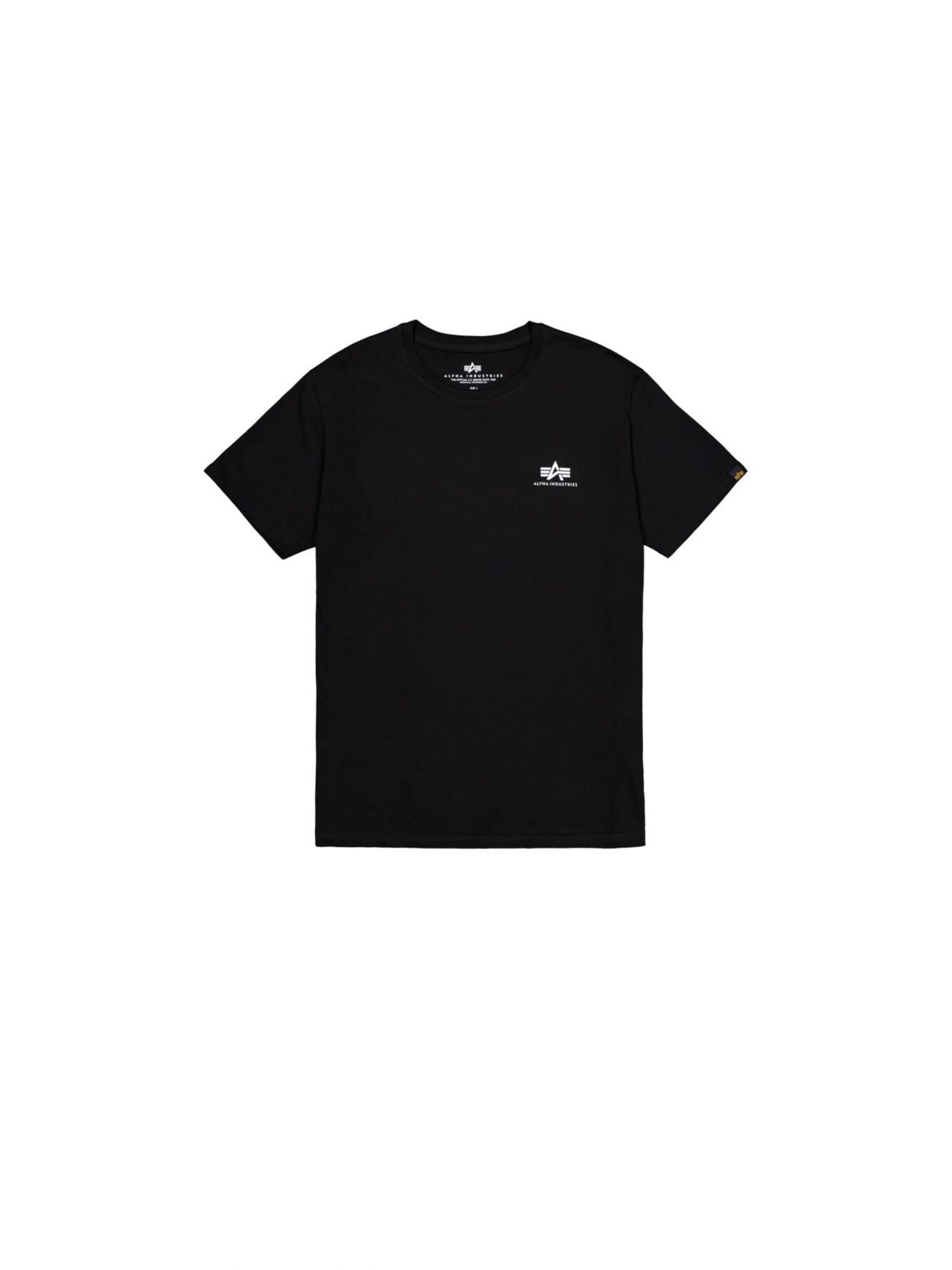 ALPHA INDUSTRIES Camiseta  negro