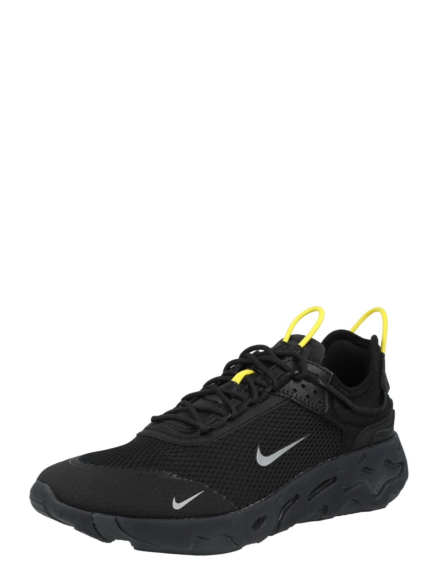 Nike Sportswear Nízke tenisky 'React Live'  žltá / striebornosivá / čierna