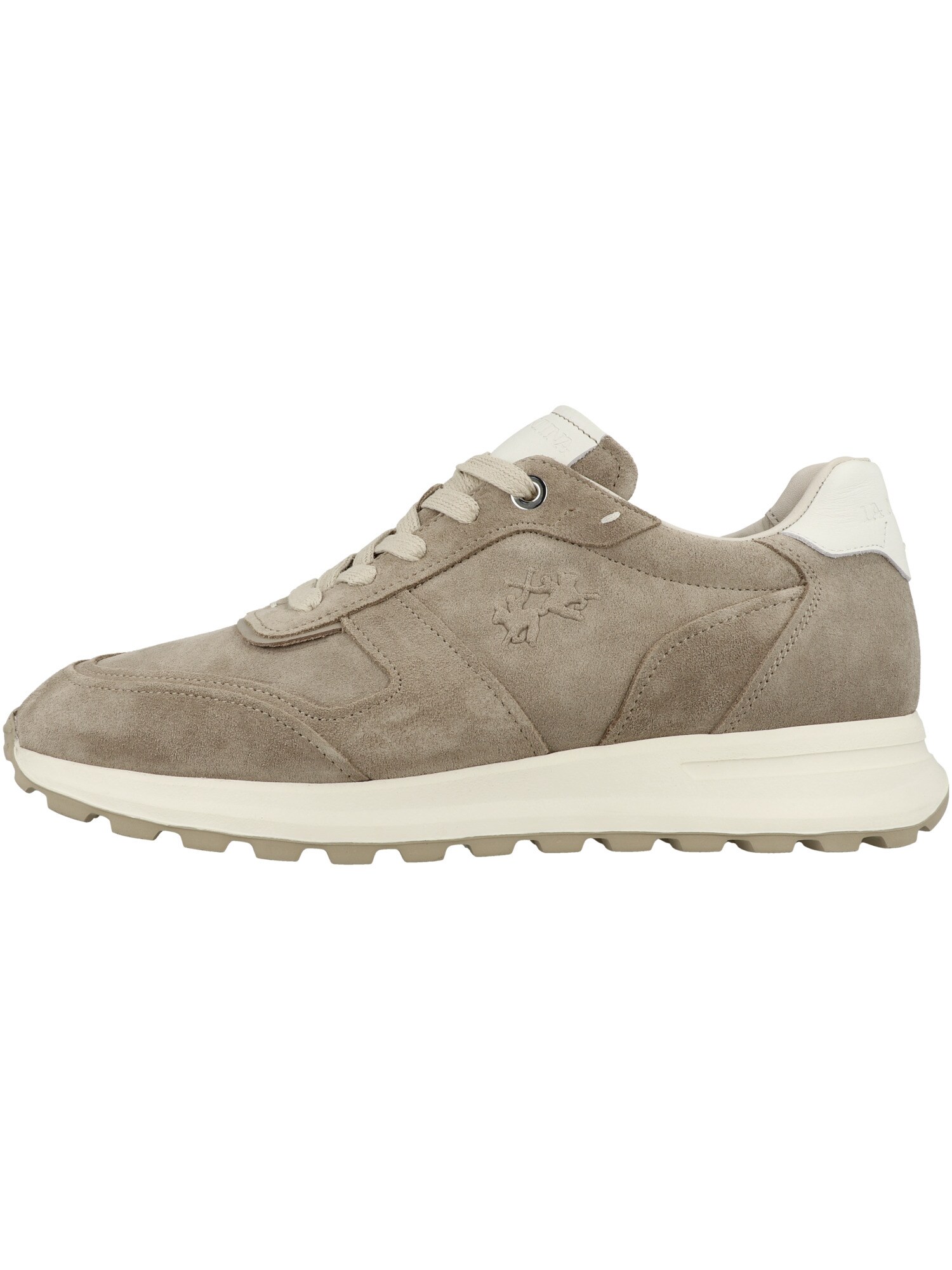 La Martina Zapatillas deportivas bajas 'LFM261' marrón claro / blanco