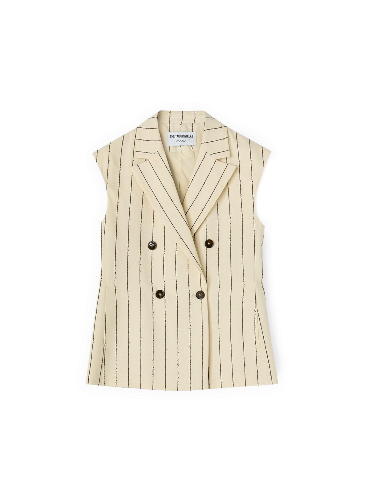 MOTIVI Chaleco  beige