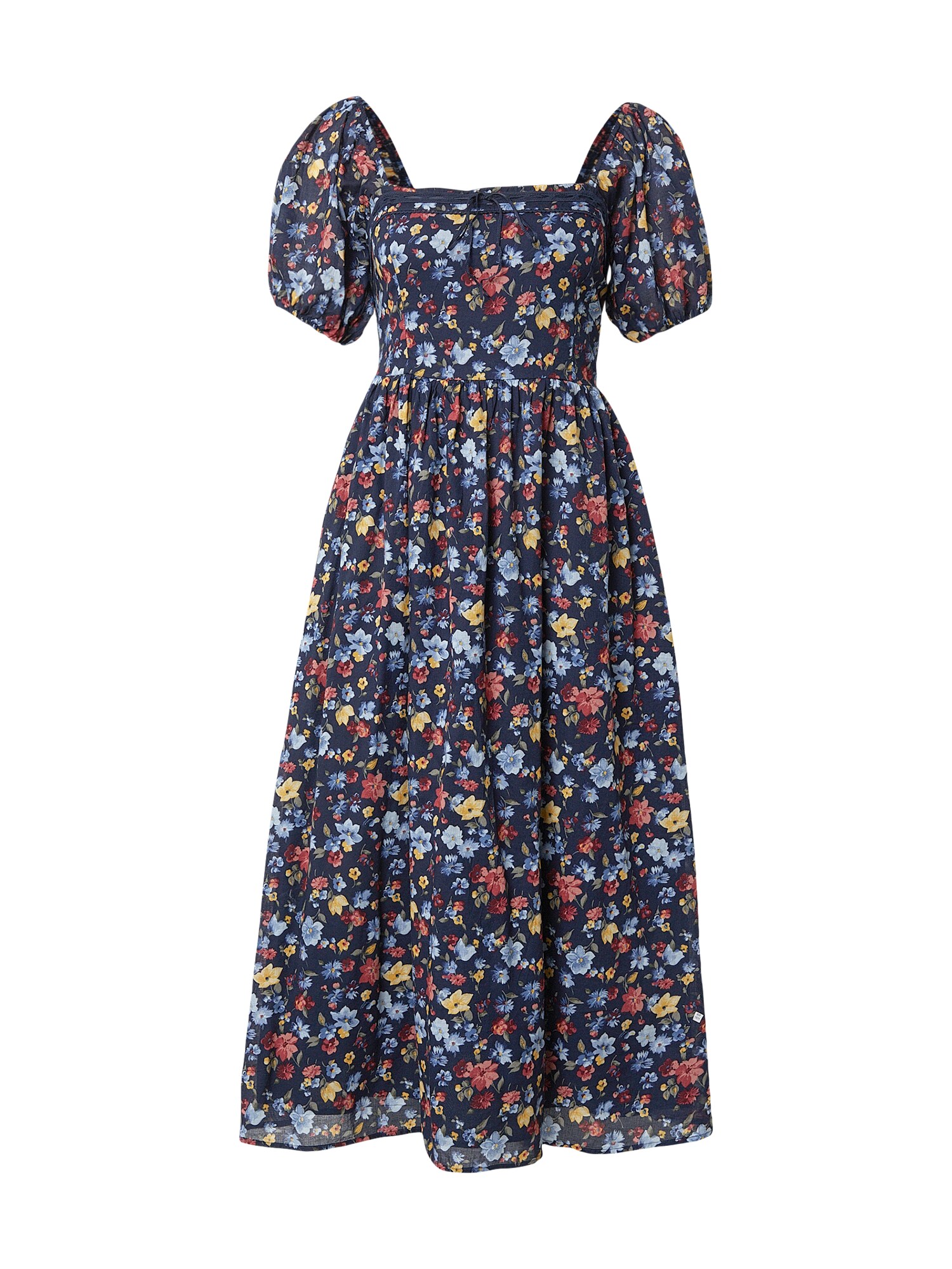 Abercrombie & Fitch Rochie de vară EMERSON 2.0  bleumarin / azuriu / galben / roșu