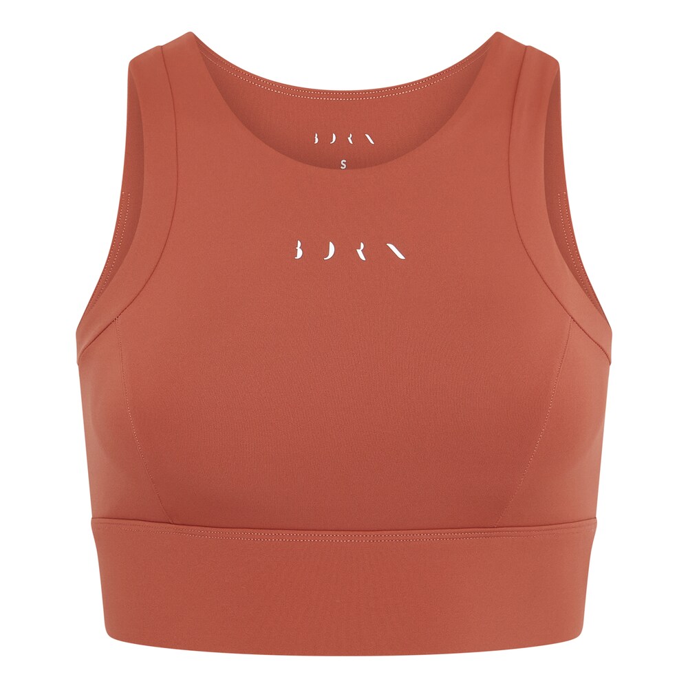 Born Living Yoga Sport-BH 'Esme' Damen Größe M hummer / weiß