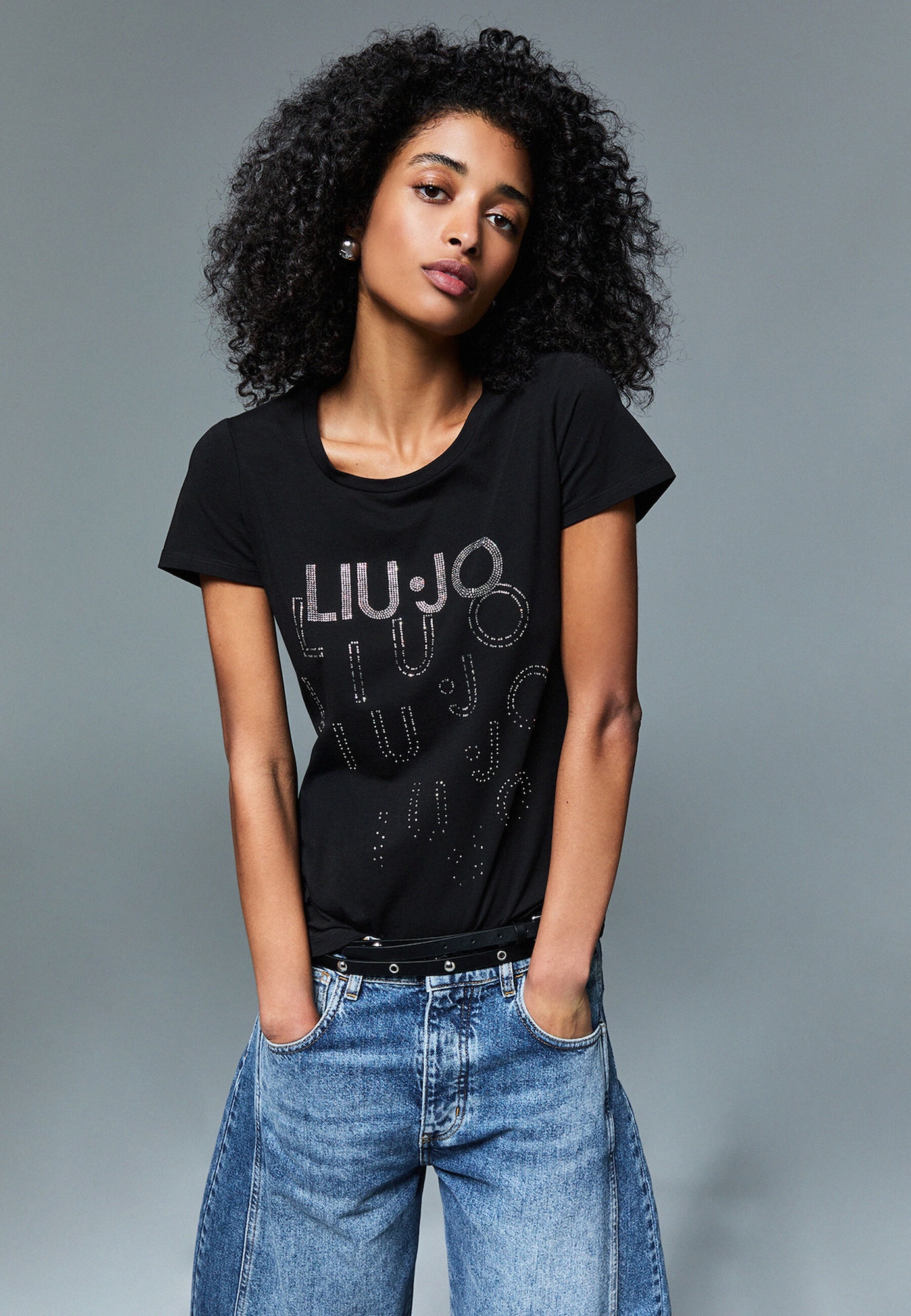 Liu Jo Camiseta negro – imagen 41