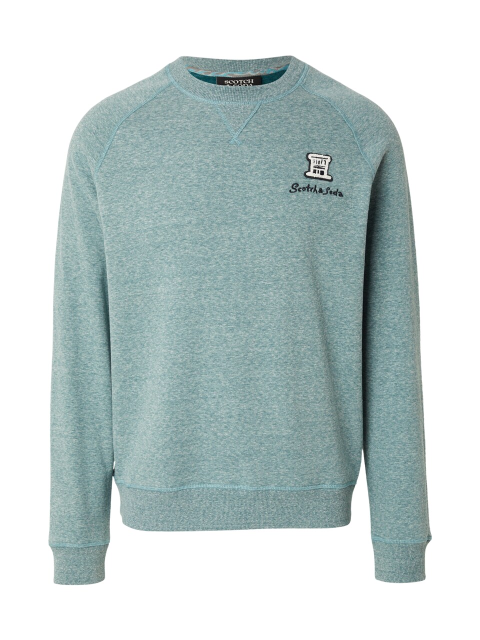Sweatshirt petrol / svart
