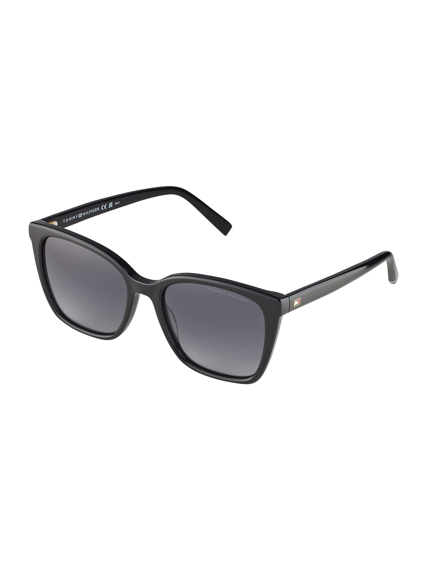 TOMMY HILFIGER Ochelari de soare  negru