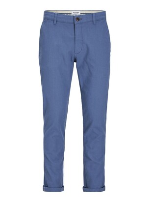 jack & jones Chino ‘MARCO FURY’ Royal blue/koningsblauw