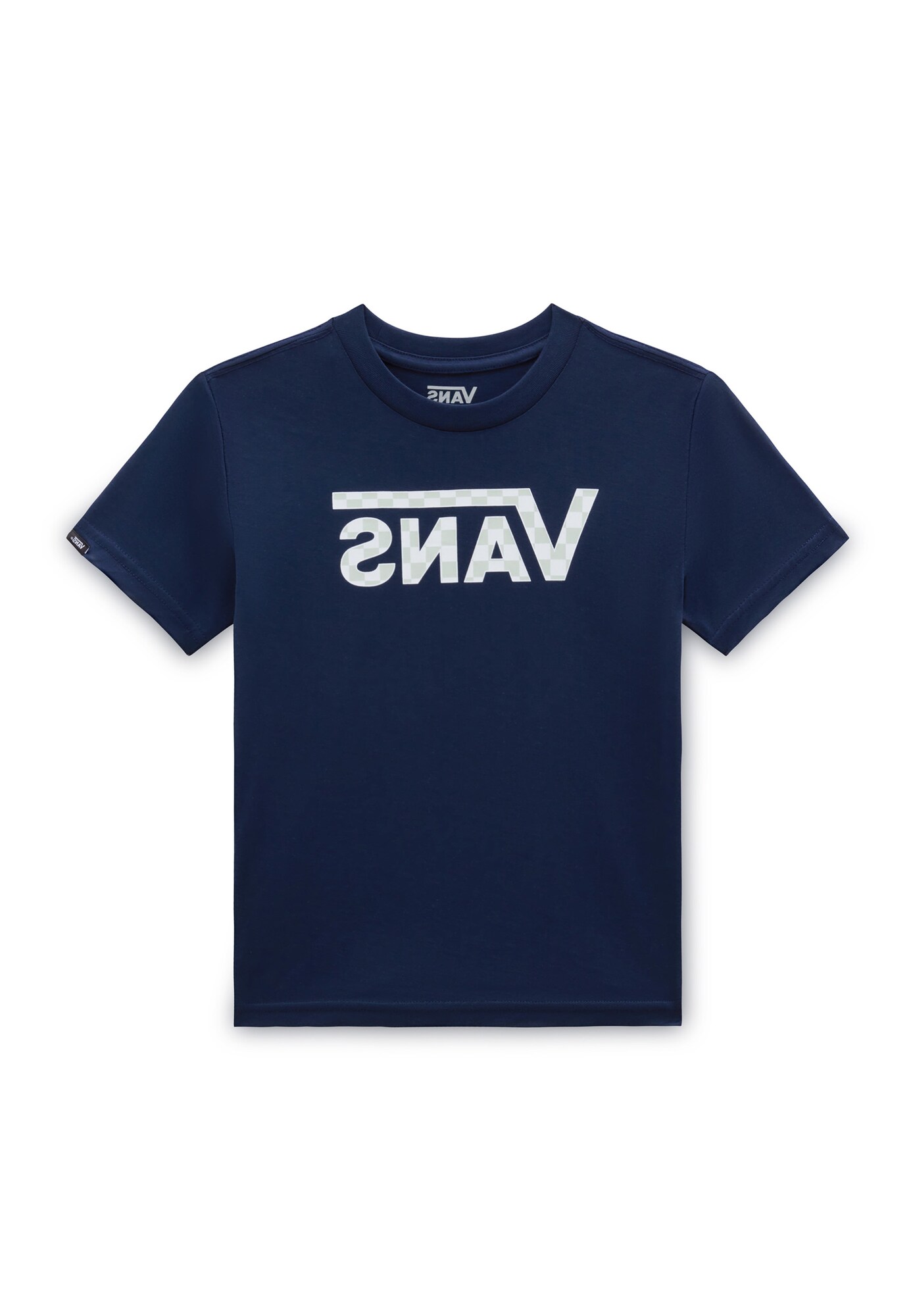 VANS Tričko  modrá / biela