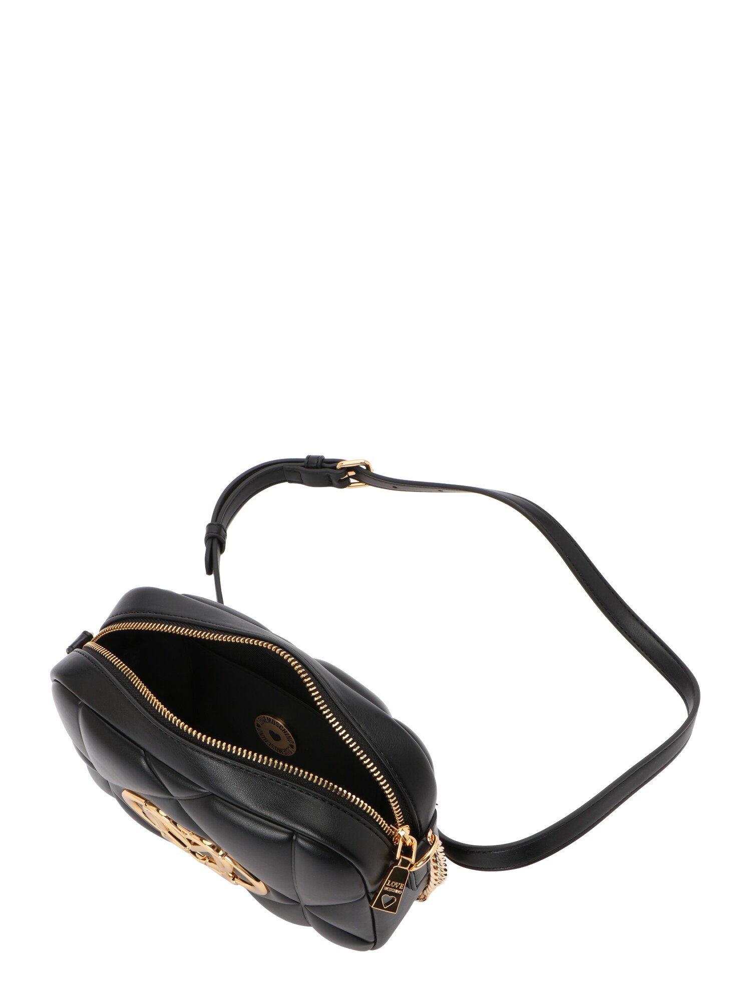Love Moschino Bolso de hombro oro / negro – imagen 20
