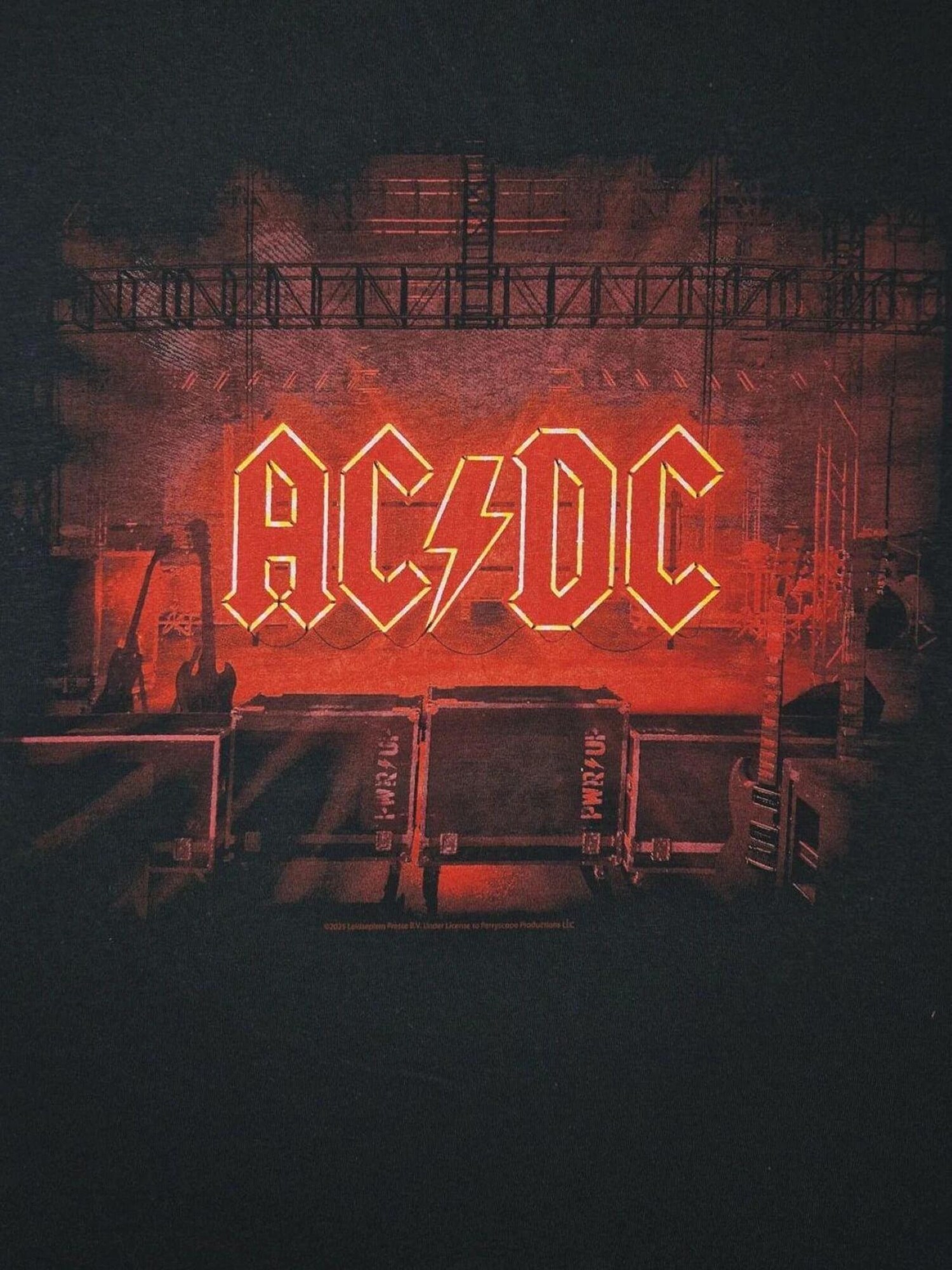 AC/DC Camiseta 'AC/DC PWR Up Stage  T-Shirt'  negro – imagen 4