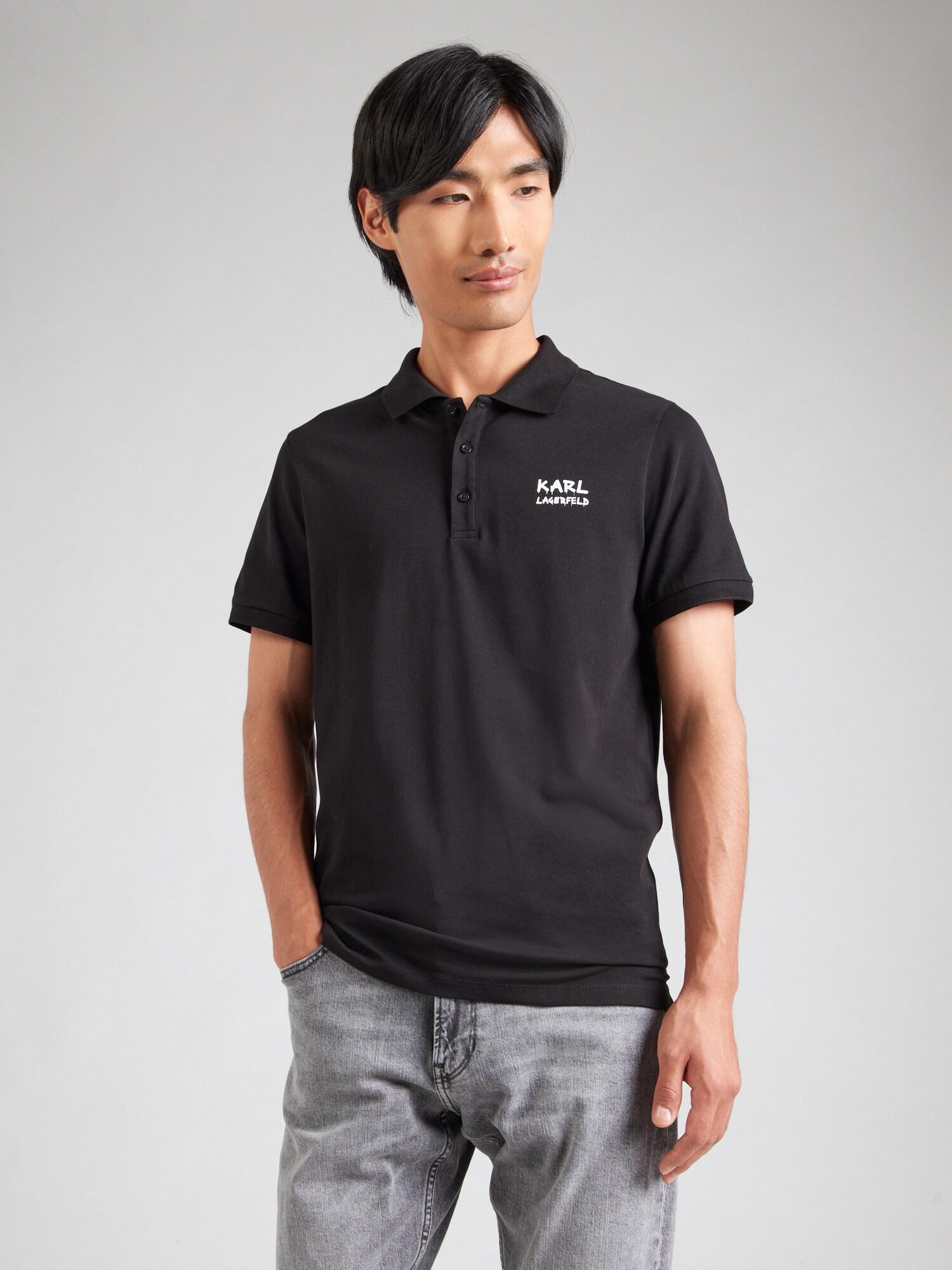 Karl Lagerfeld Camiseta  negro / blanco – imagen 74