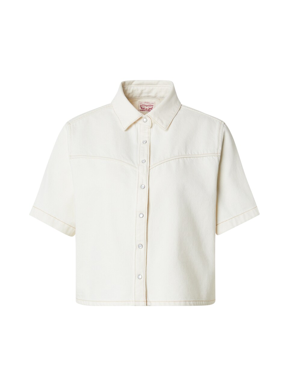 Blus 'Logan Short Sleeve Denim Shirt'