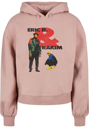 Merchcode Sweatshirt ‘Eric B & Rakim – Don’t Sweat The Technique’ Geel / Groen / Rosé / Rood