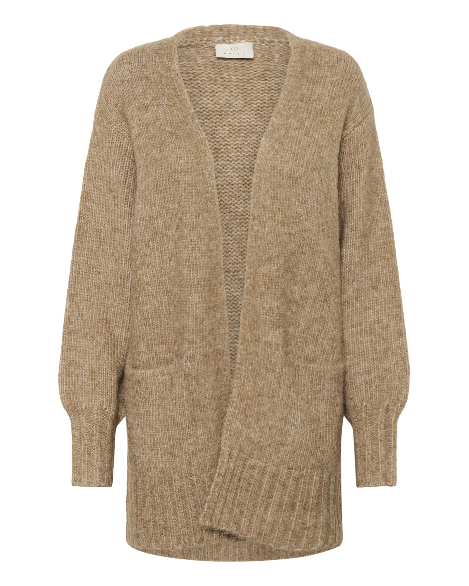 Kaffe Geacă tricotată KATrina  maro deschis