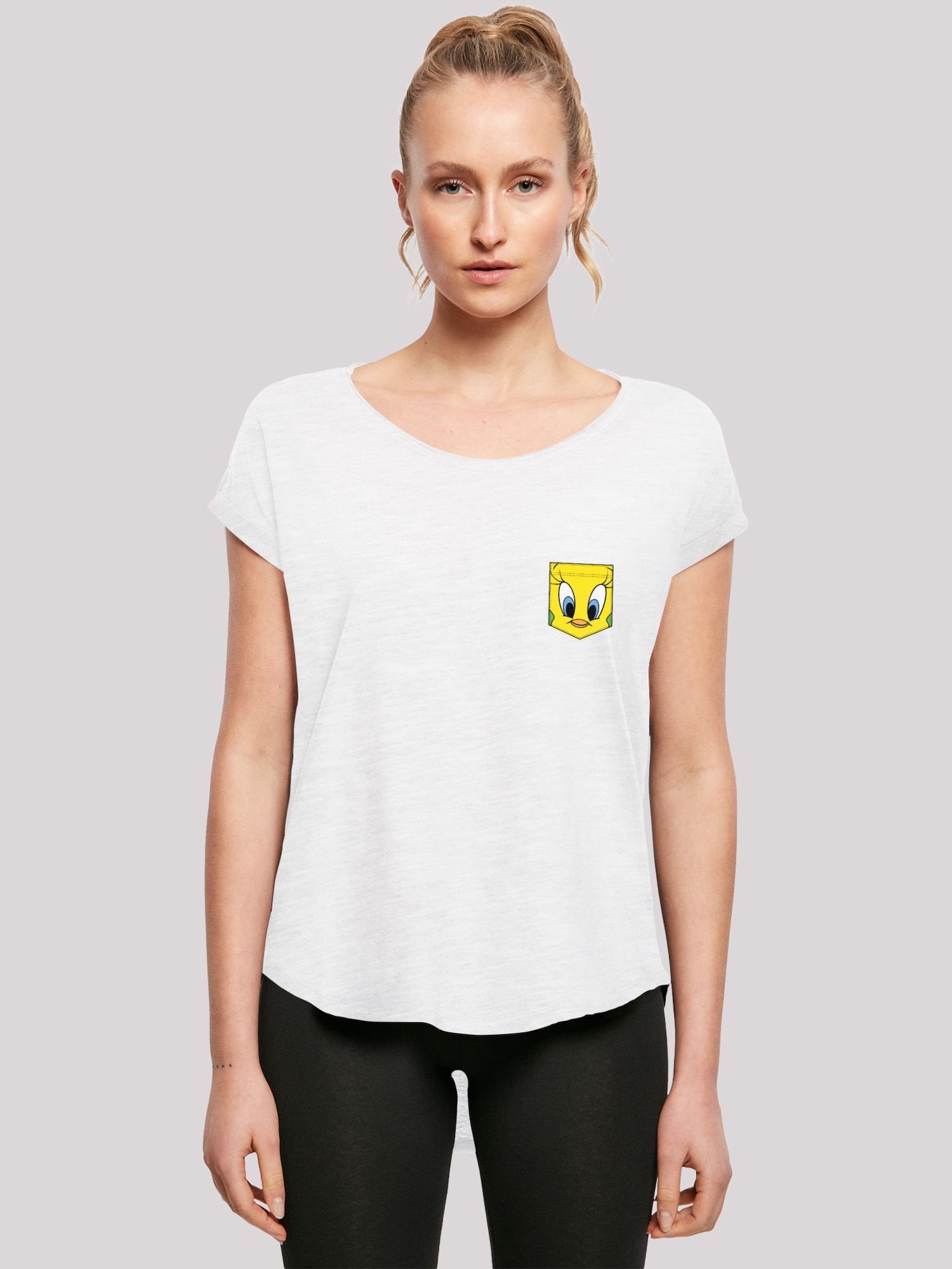 Thumbnail - F4NT4STIC T-Shirt Looney Tunes Tweety Pie Face