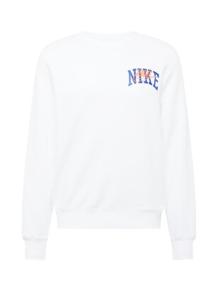 Nike Sportswear Sweatshirt ‘CLUB BB ARCH GX’ Blauw / Oranje / Wit