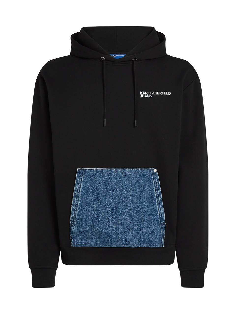 Sweatshirt blå denim