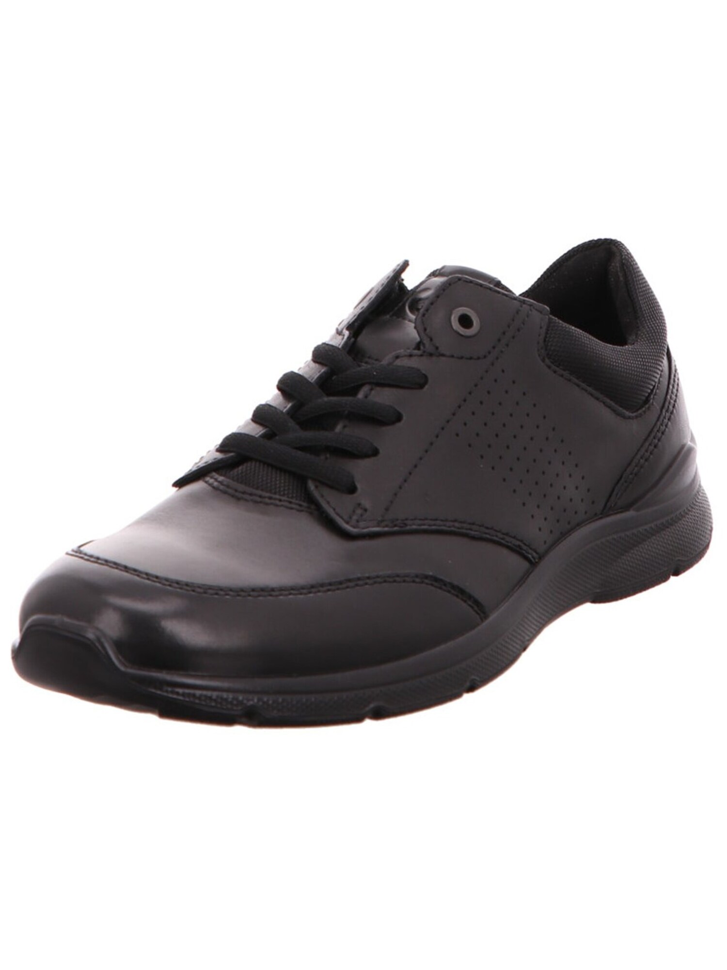 ECCO Zapatos con cordón 'Schnürschuh Herren 511734/51052 Echtleder in schwarz'  negro