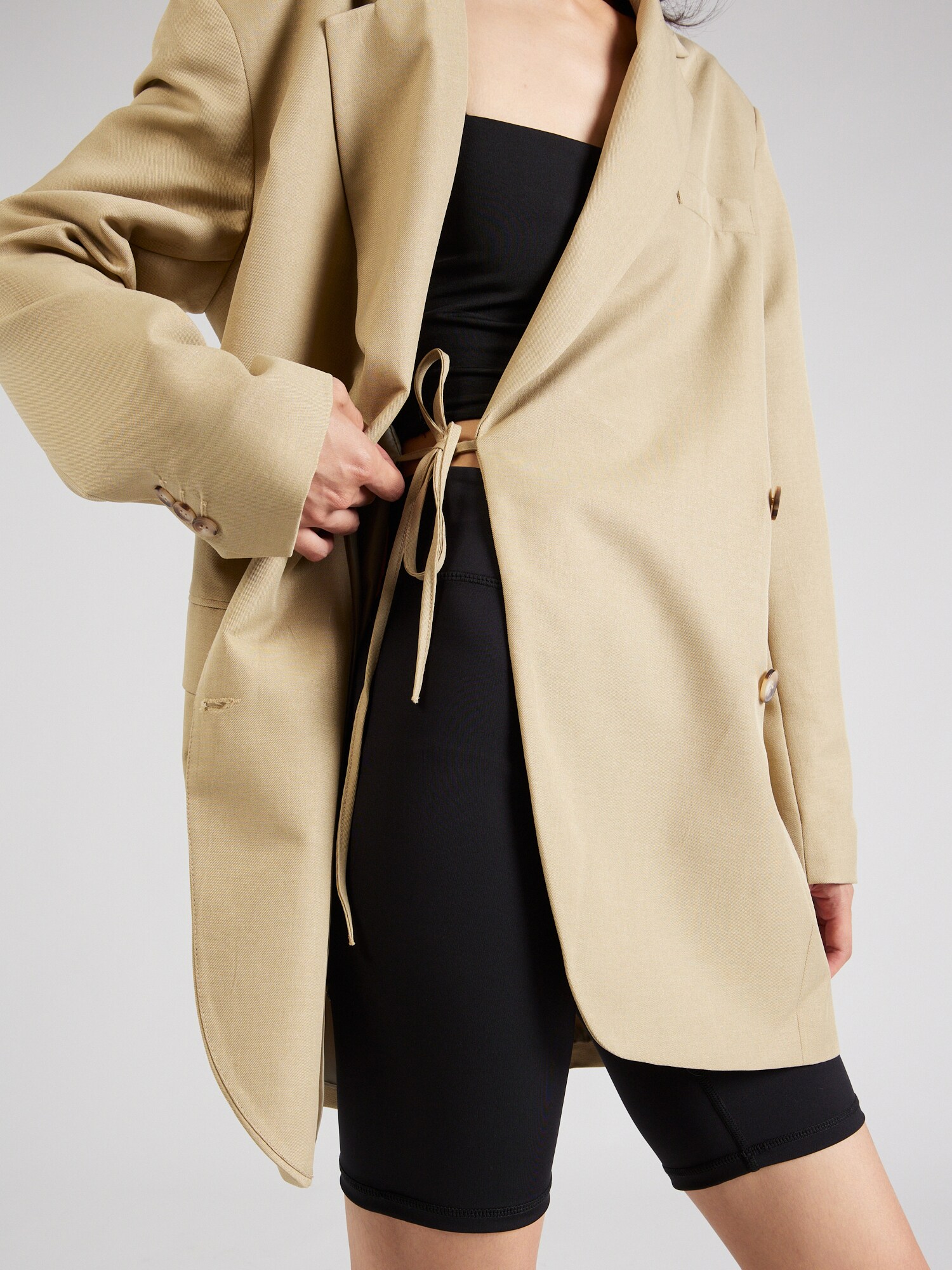 TOPSHOP Blejzer béžová (obrázok 5)