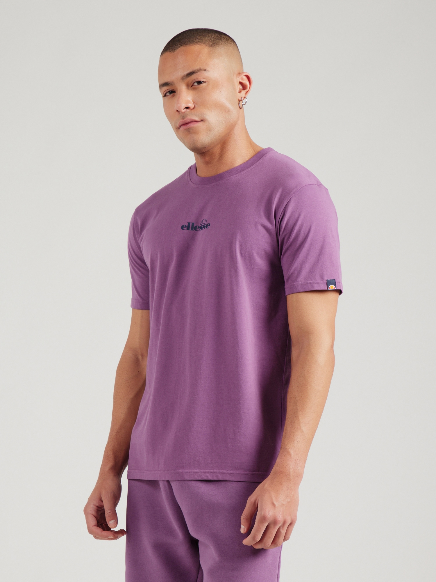 ELLESSE Póló 'Ollio'  lila / fekete termék 2. képe