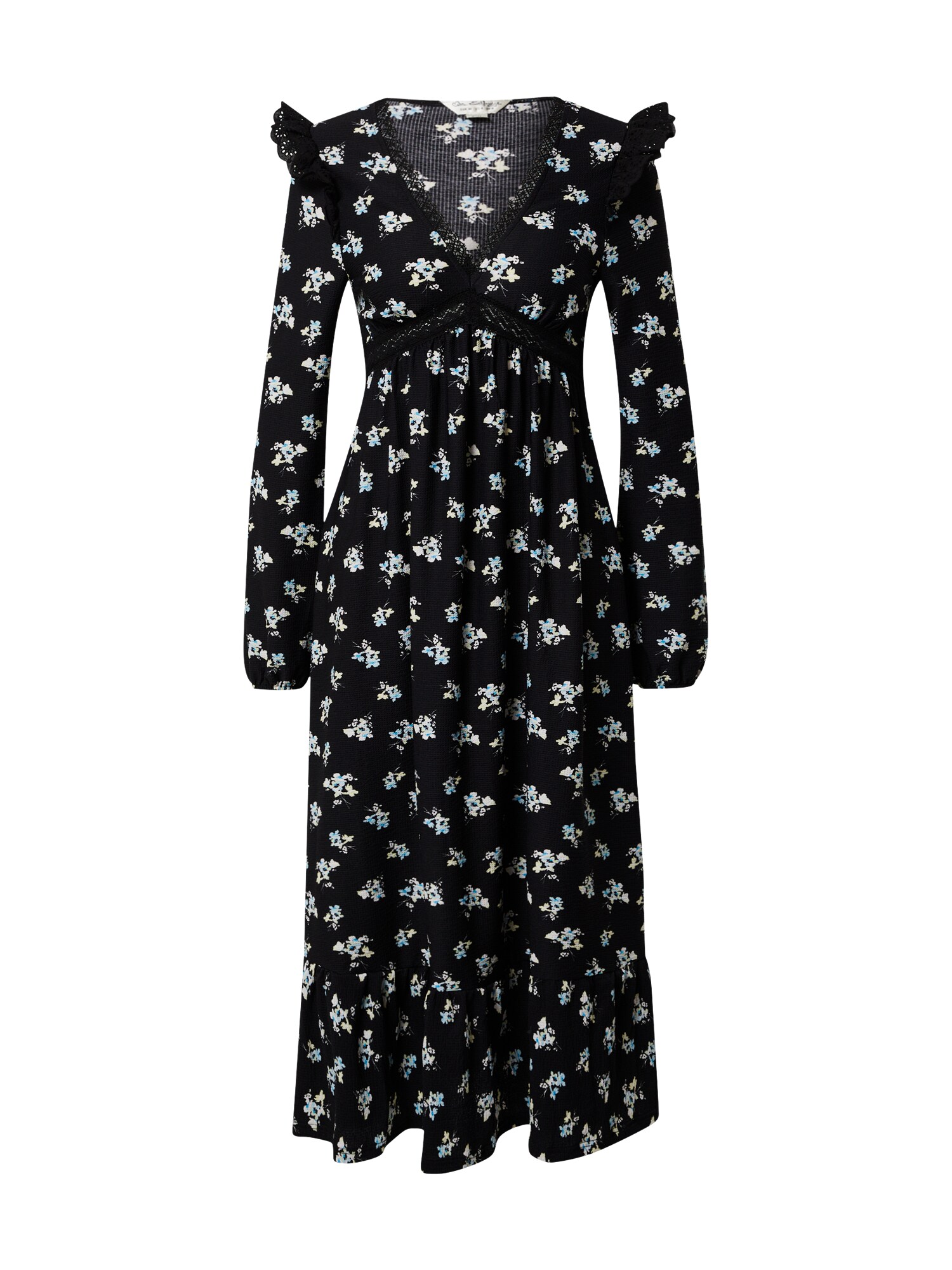 Miss Selfridge Suknelė  juoda / balta / azuro