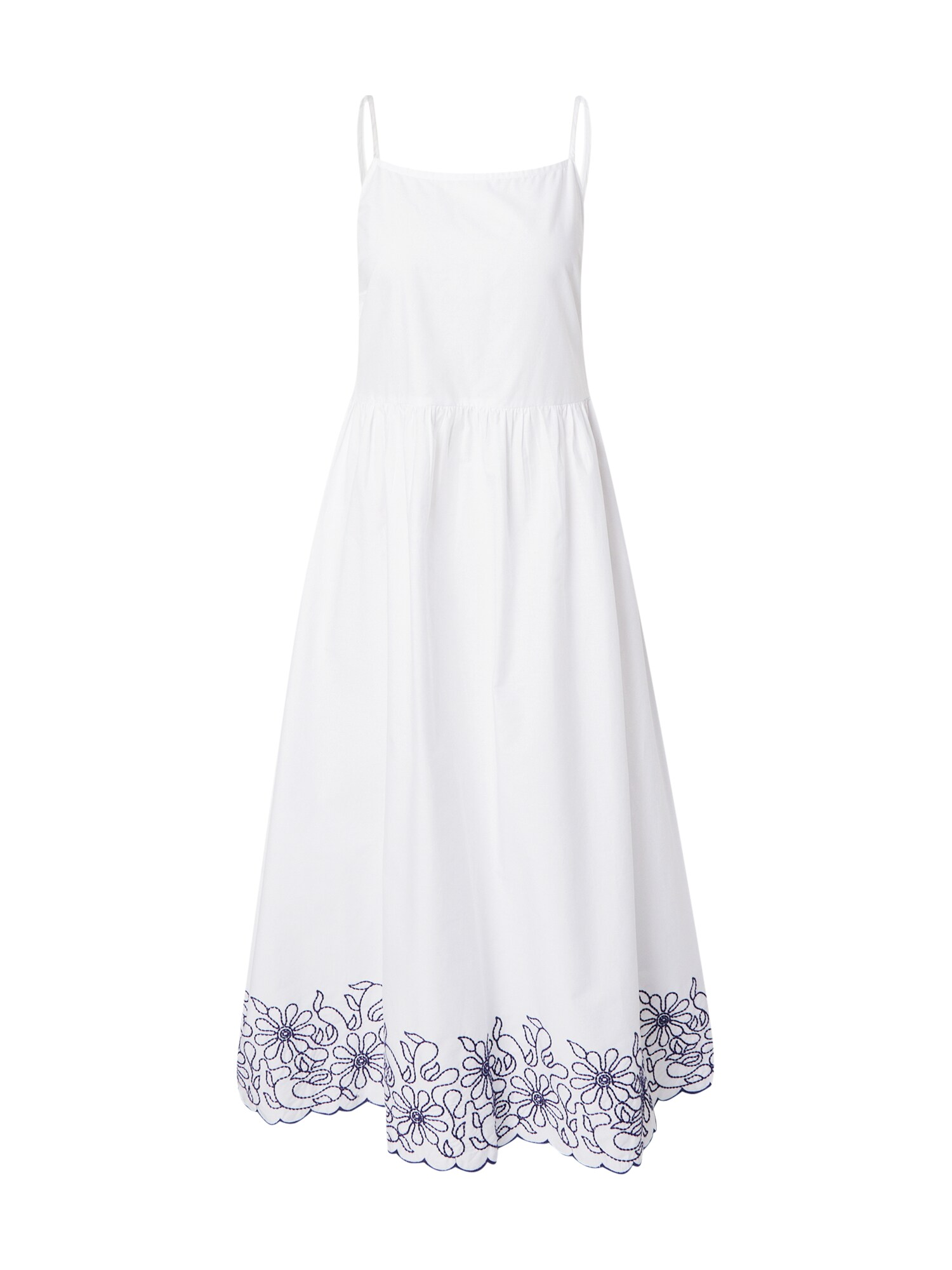 UNITED COLORS OF BENETTON Rochie  bleumarin / alb