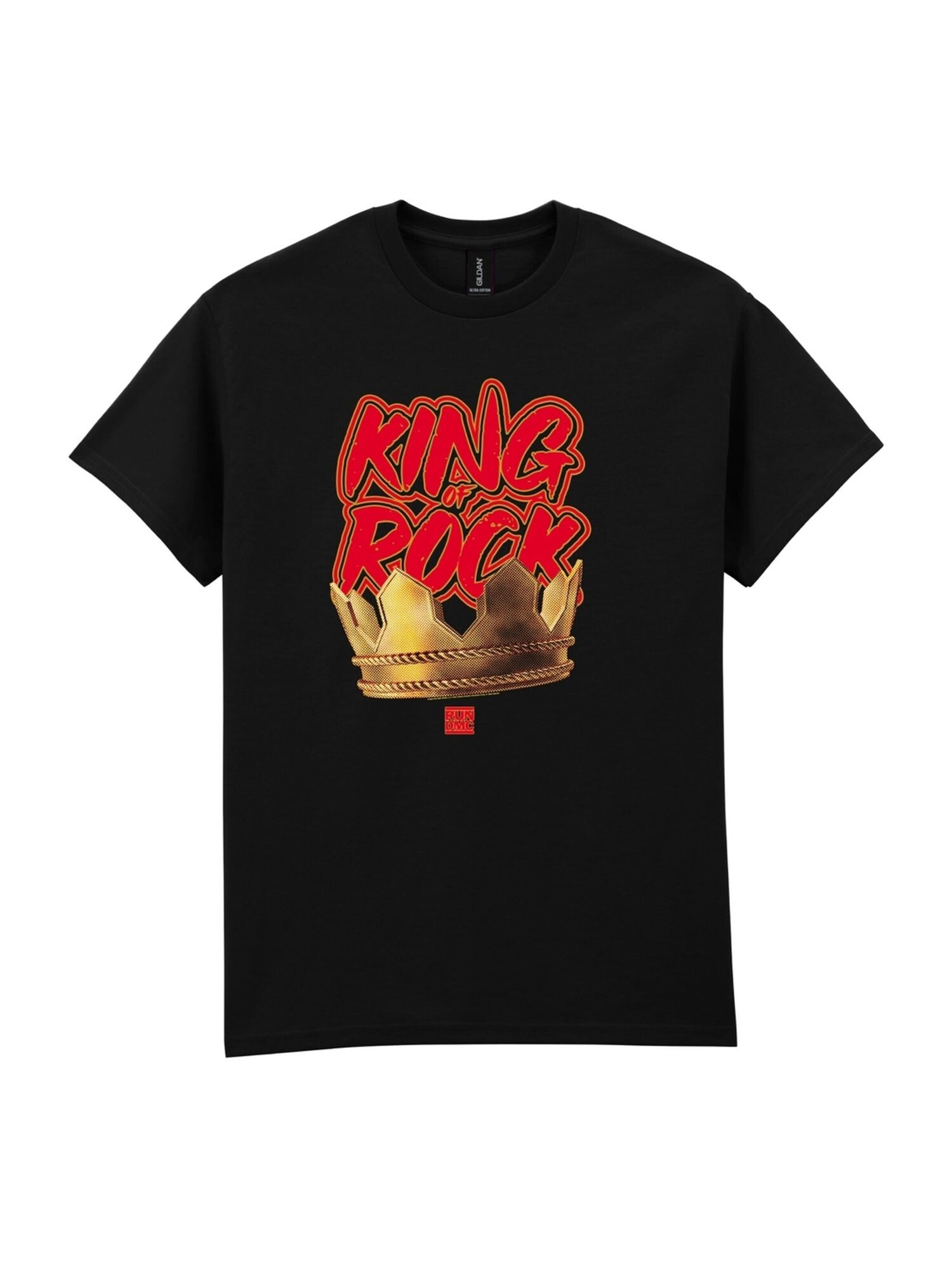RUN DMC Maglietta 'RUN DMC King of Rock n´Roll T-Shirt' nero