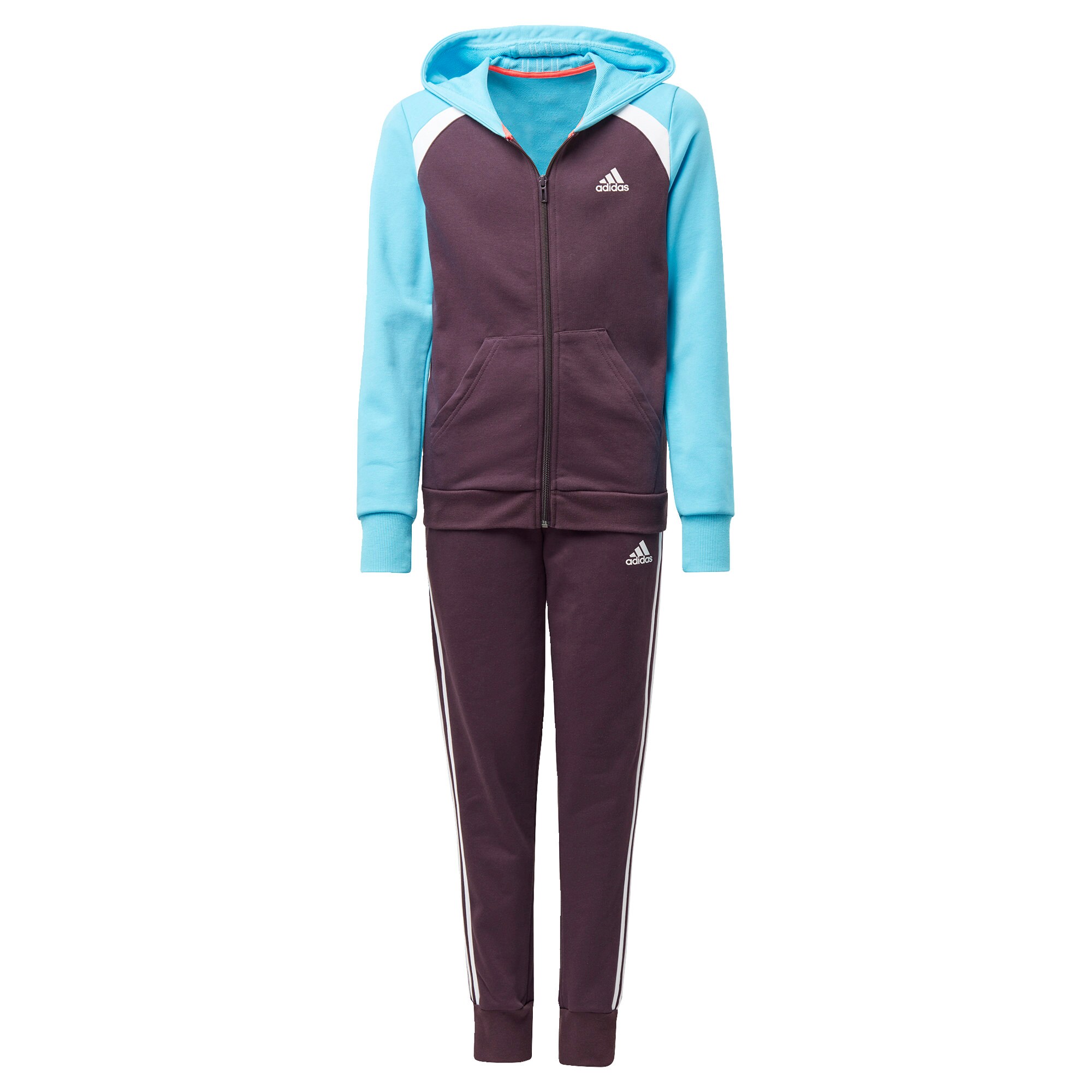 ADIDAS PERFORMANCE Treniruočių kostiumas  mėlyna / purpurinė