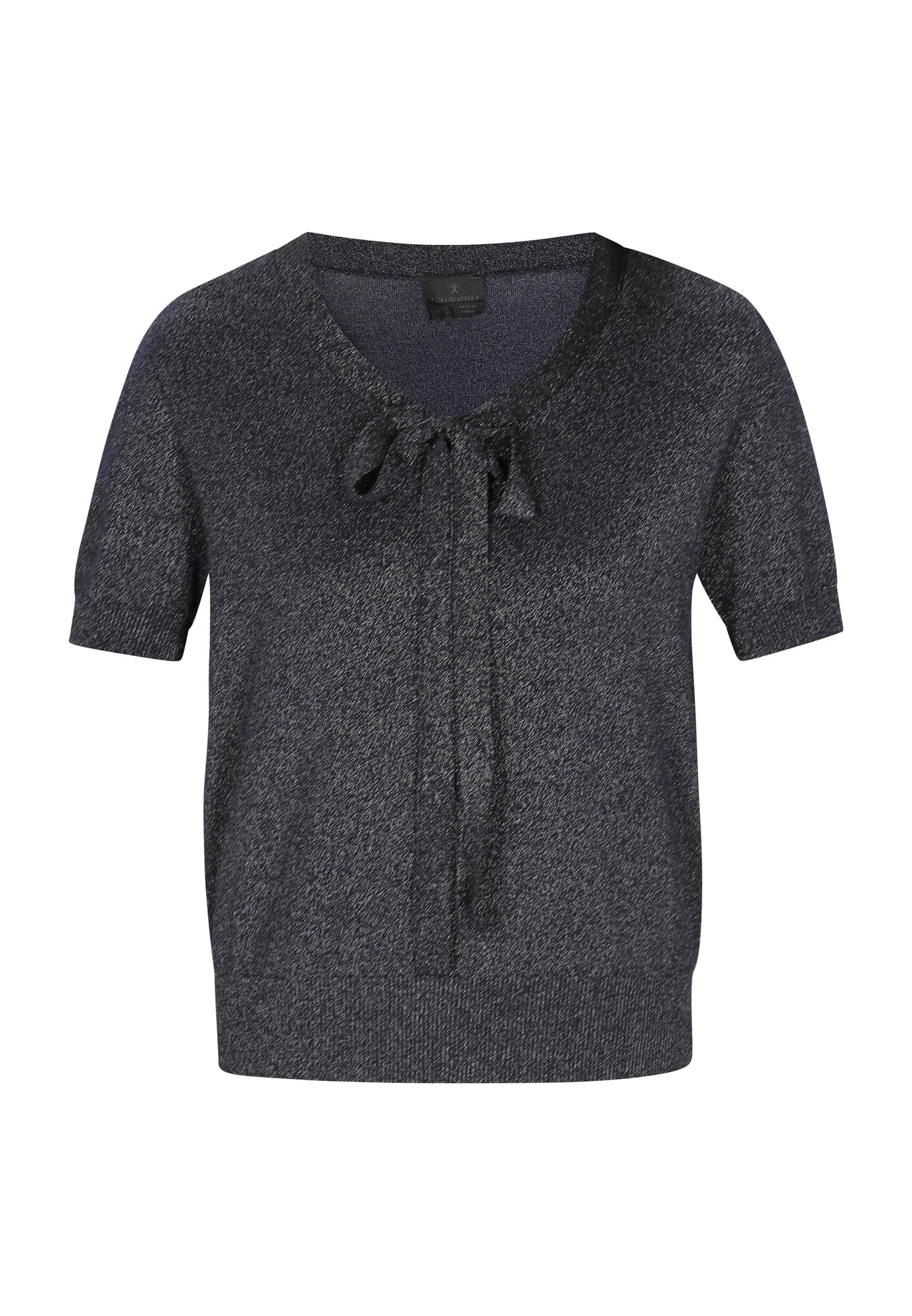 DreiMaster Klassik Pulover Classic Look  bleumarin